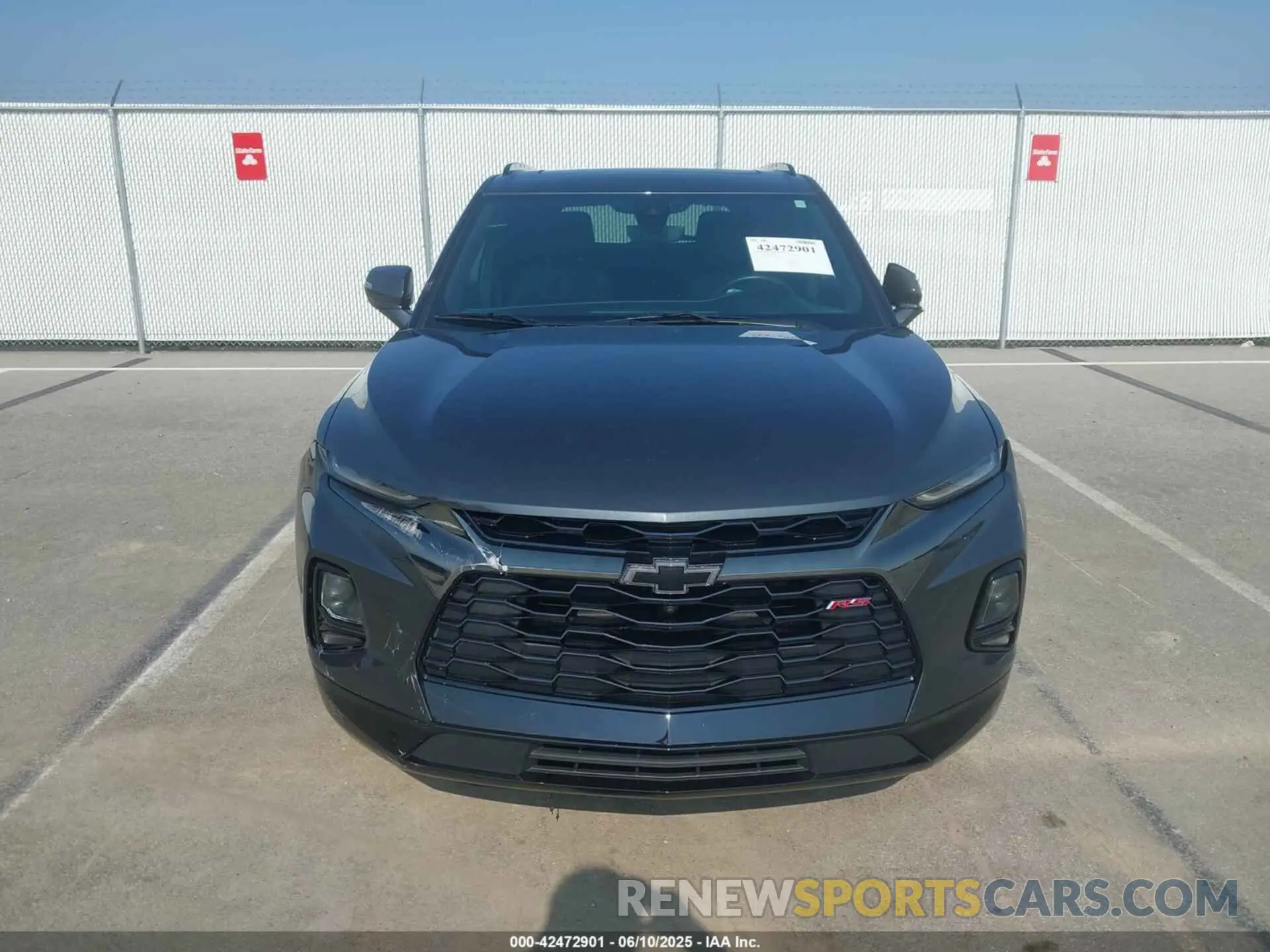 12 fotografías del automóvil dañado 3GNKBERS2KS703672 CHEVROLET BLAZER 2019