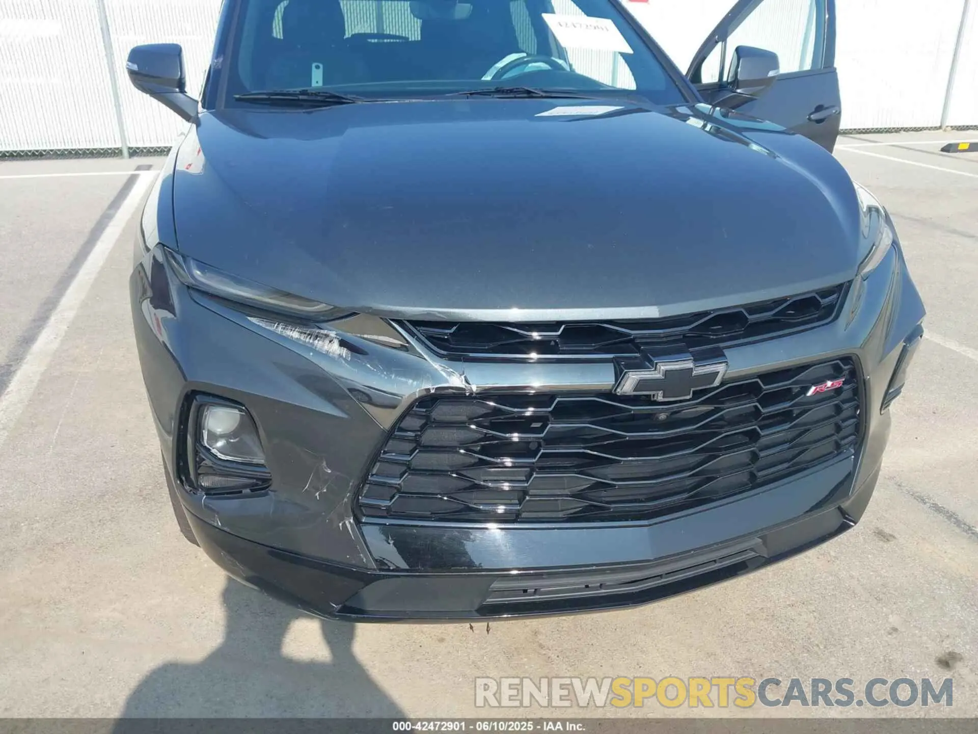 6 fotografías del automóvil dañado 3GNKBERS2KS703672 CHEVROLET BLAZER 2019