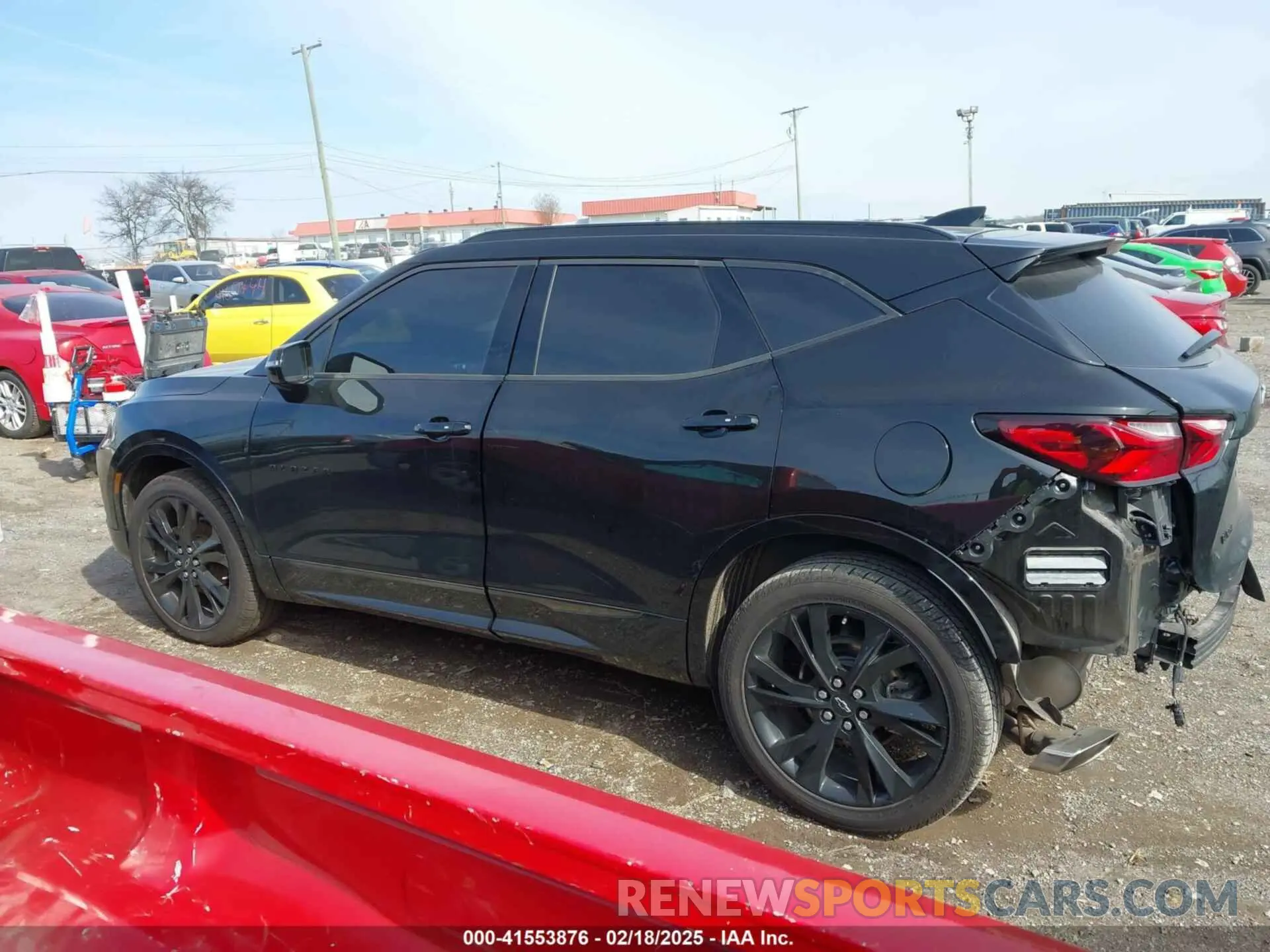 15 fotografías del automóvil dañado 3GNKBERS3KS638590 CHEVROLET BLAZER 2019