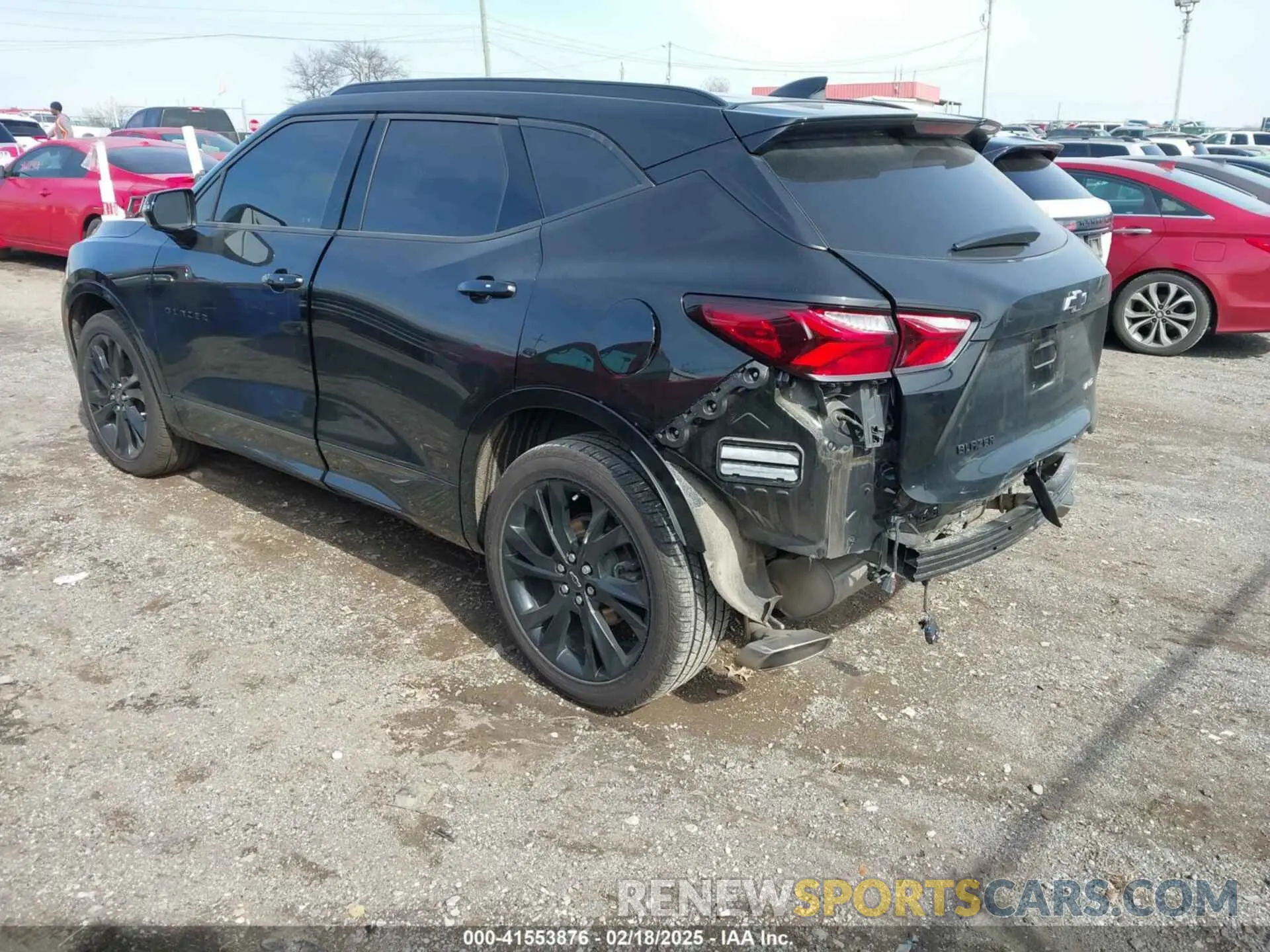 3 fotografías del automóvil dañado 3GNKBERS3KS638590 CHEVROLET BLAZER 2019