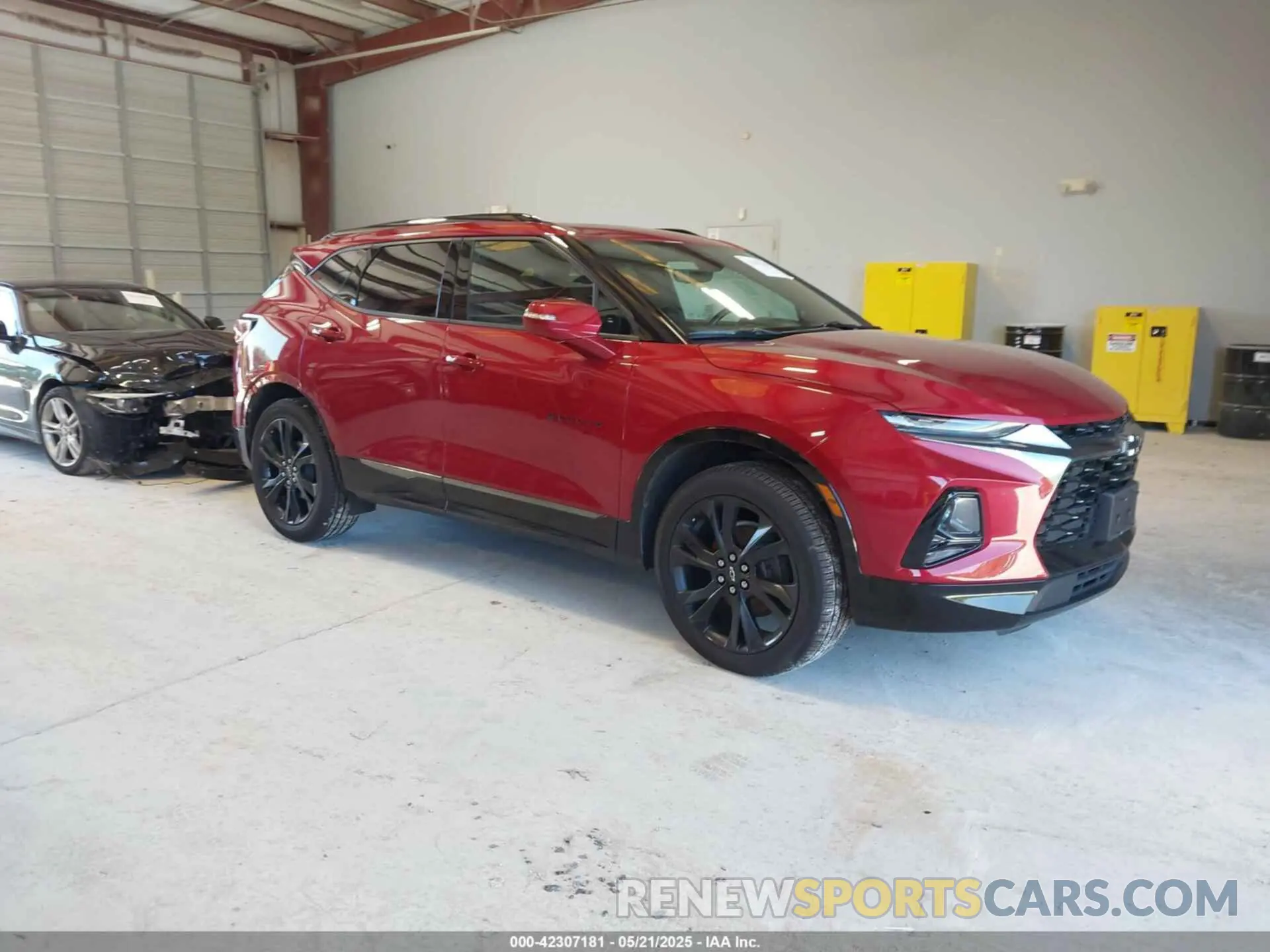 1 fotografías del automóvil dañado 3GNKBERS3KS681486 CHEVROLET BLAZER 2019