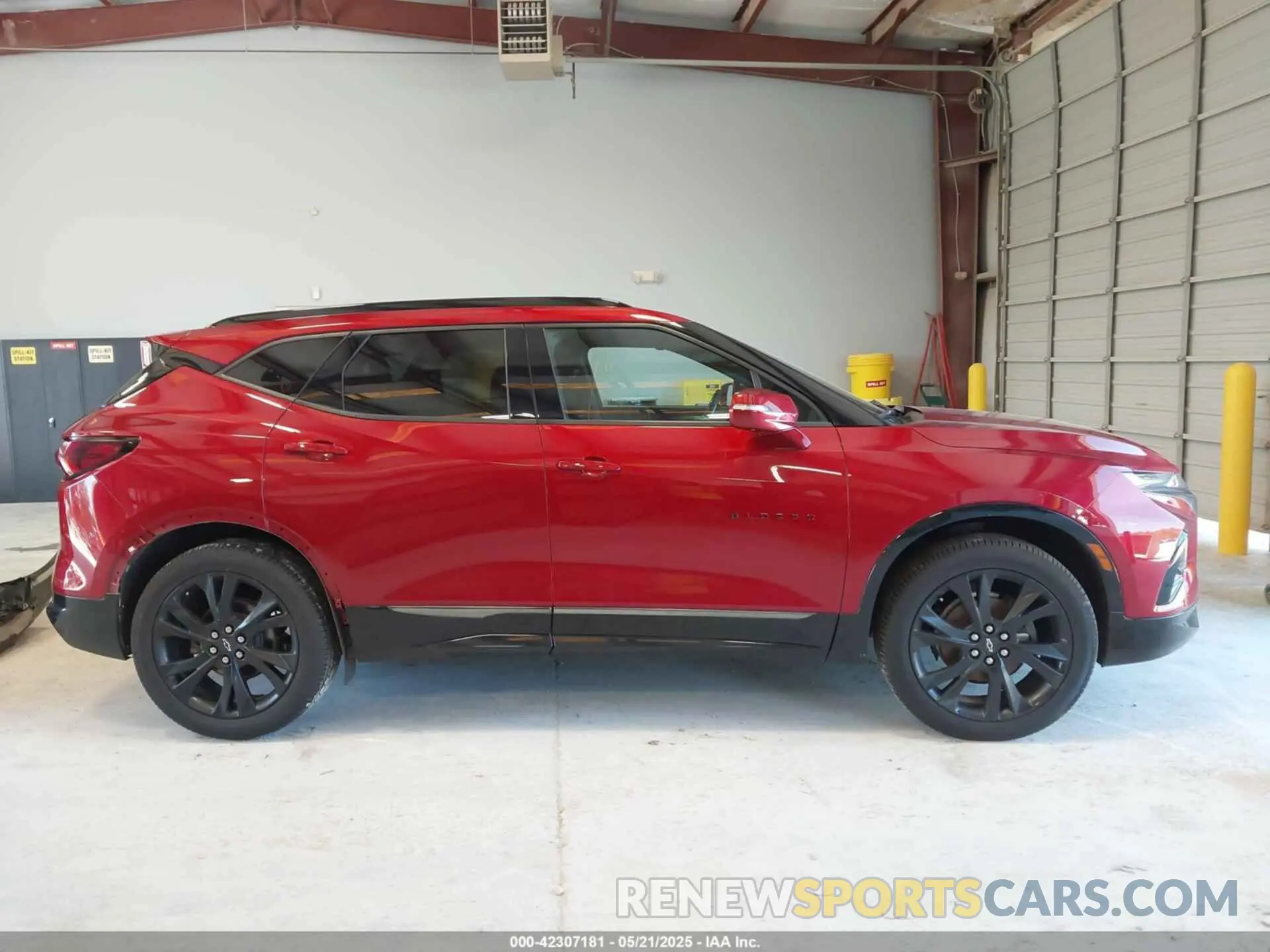 13 fotografías del automóvil dañado 3GNKBERS3KS681486 CHEVROLET BLAZER 2019