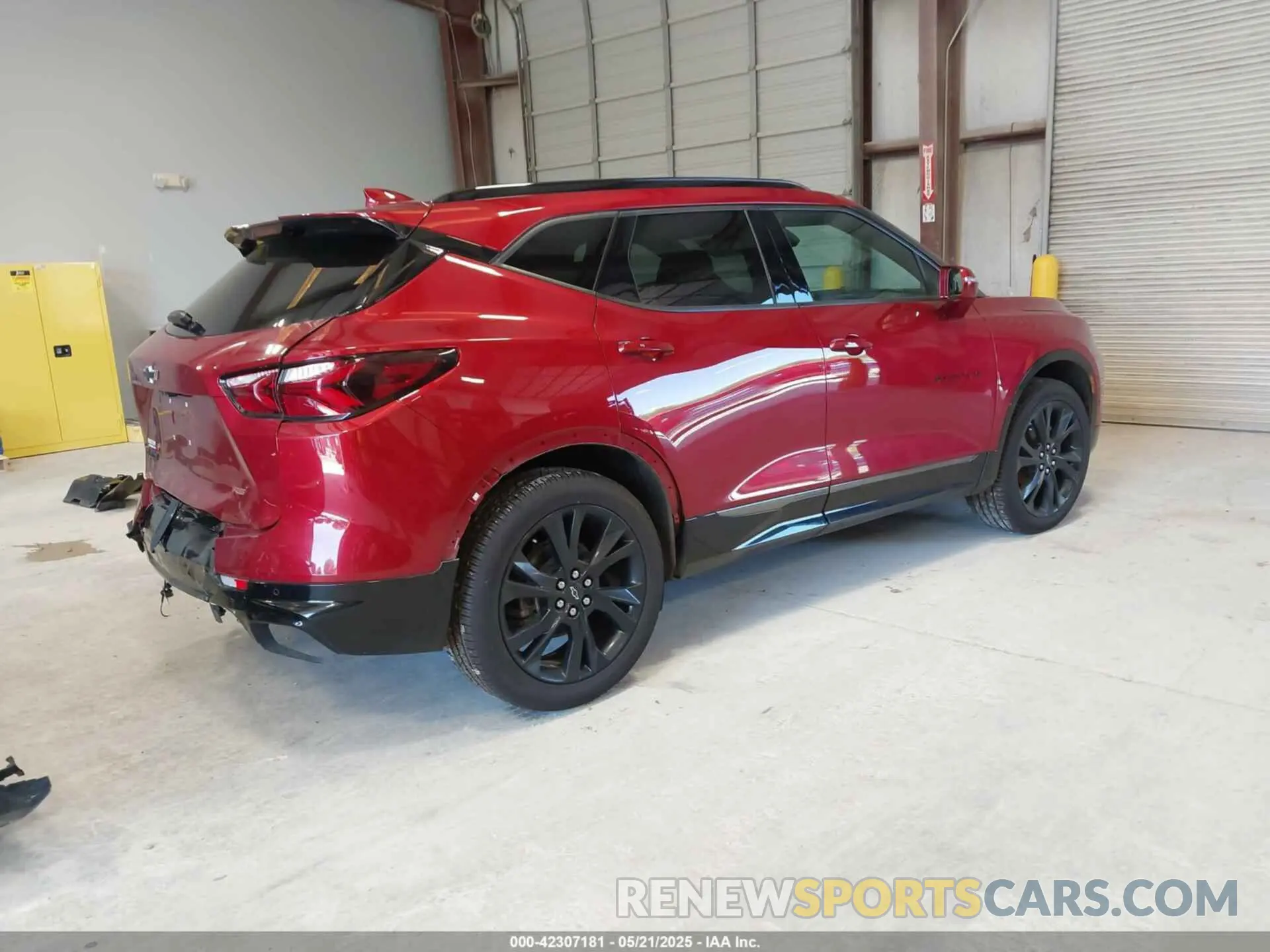 4 fotografías del automóvil dañado 3GNKBERS3KS681486 CHEVROLET BLAZER 2019