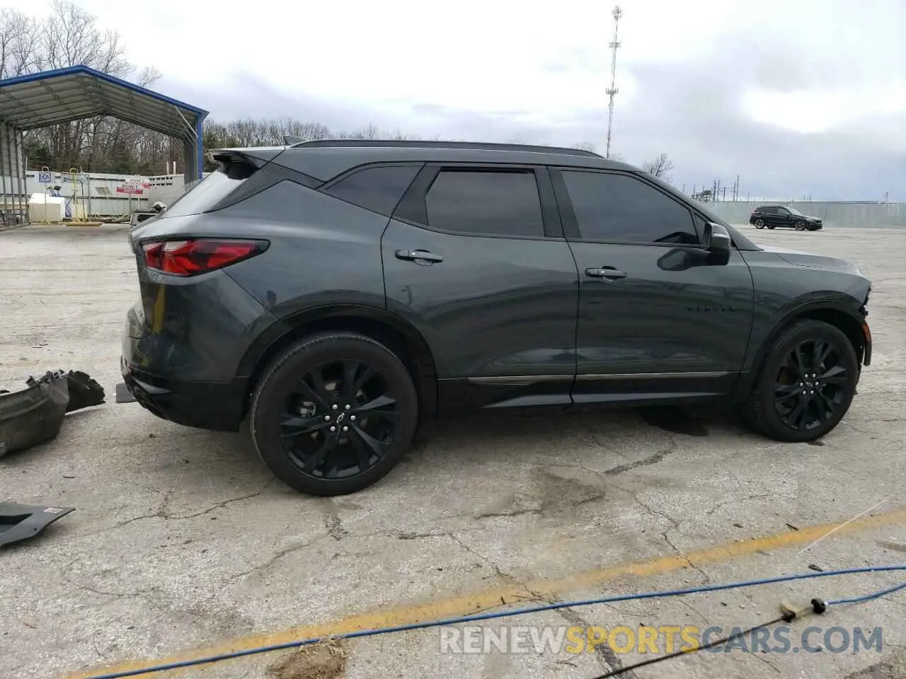 3 fotografías del automóvil dañado 3GNKBERS5KS700815 CHEVROLET BLAZER 2019