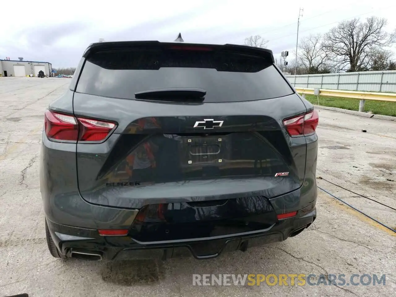 6 fotografías del automóvil dañado 3GNKBERS5KS700815 CHEVROLET BLAZER 2019