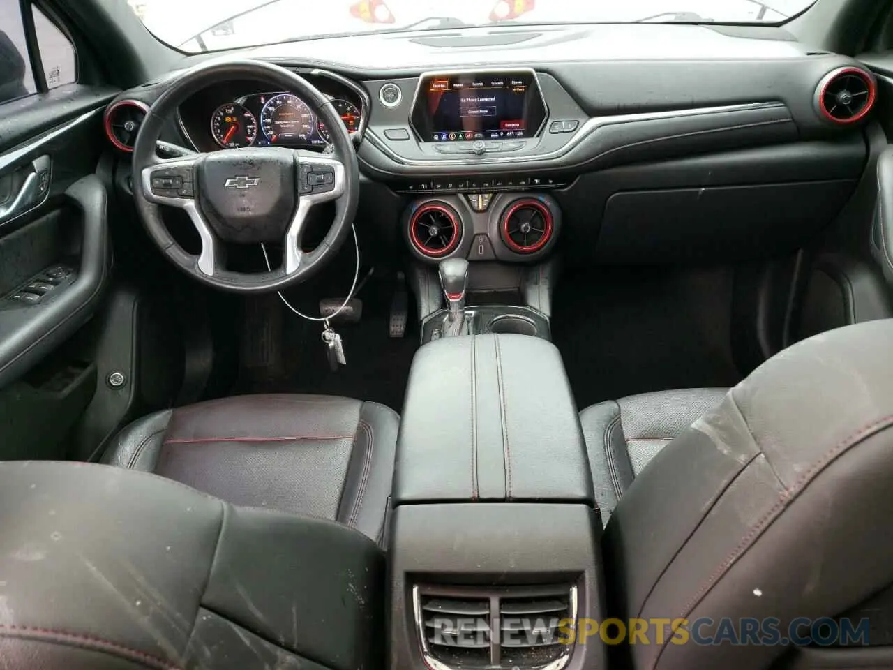 8 fotografías del automóvil dañado 3GNKBERS5KS700815 CHEVROLET BLAZER 2019