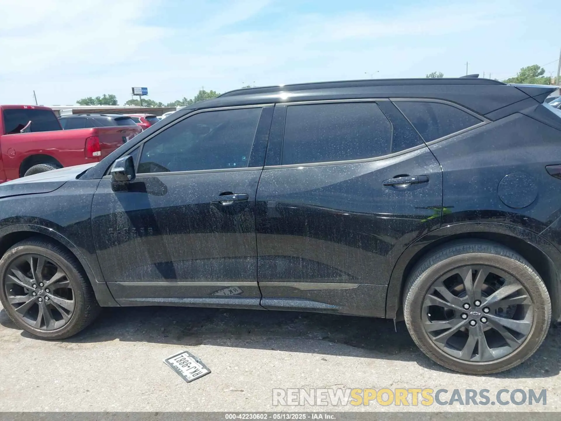 14 fotografías del automóvil dañado 3GNKBERS6KS663807 CHEVROLET BLAZER 2019