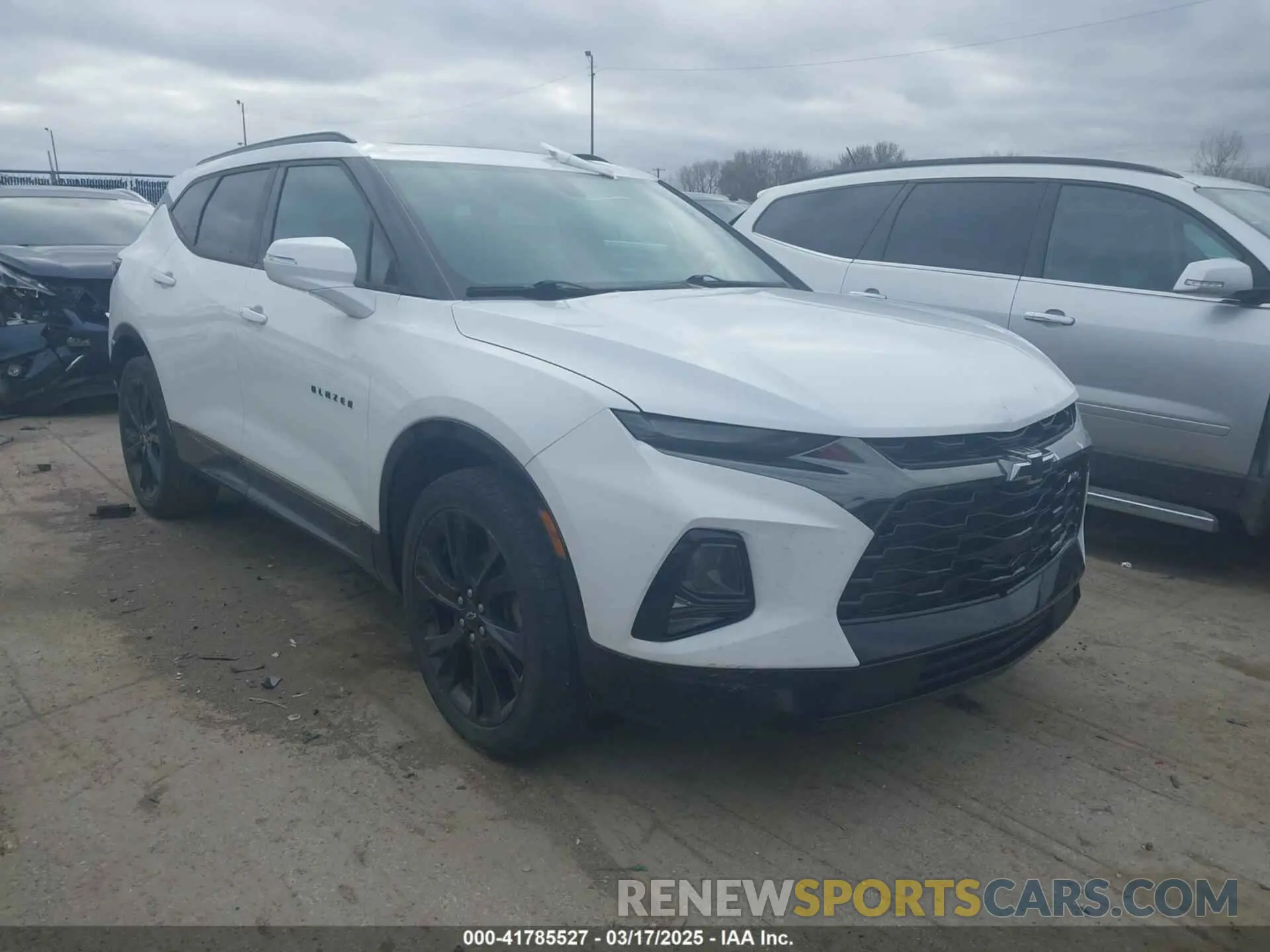 1 fotografías del automóvil dañado 3GNKBERS7KS686187 CHEVROLET BLAZER 2019