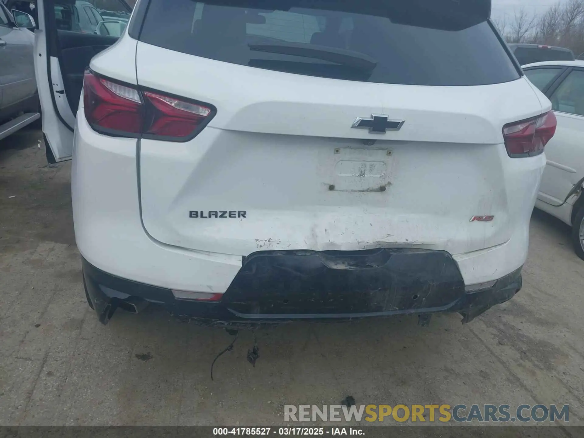 6 fotografías del automóvil dañado 3GNKBERS7KS686187 CHEVROLET BLAZER 2019