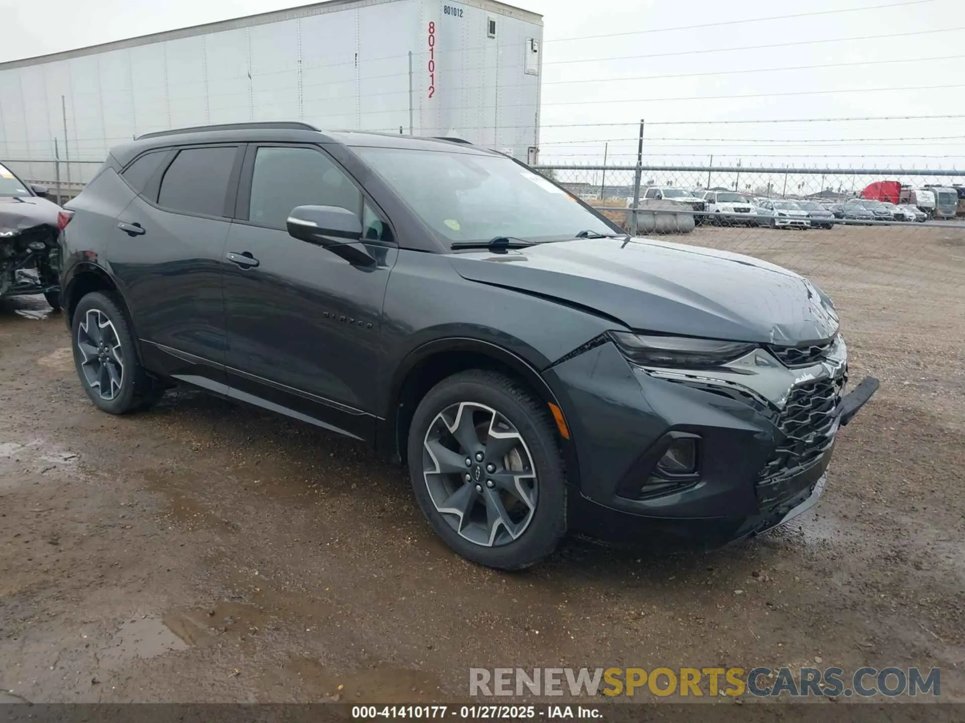 1 fotografías del automóvil dañado 3GNKBERS8KS689910 CHEVROLET BLAZER 2019