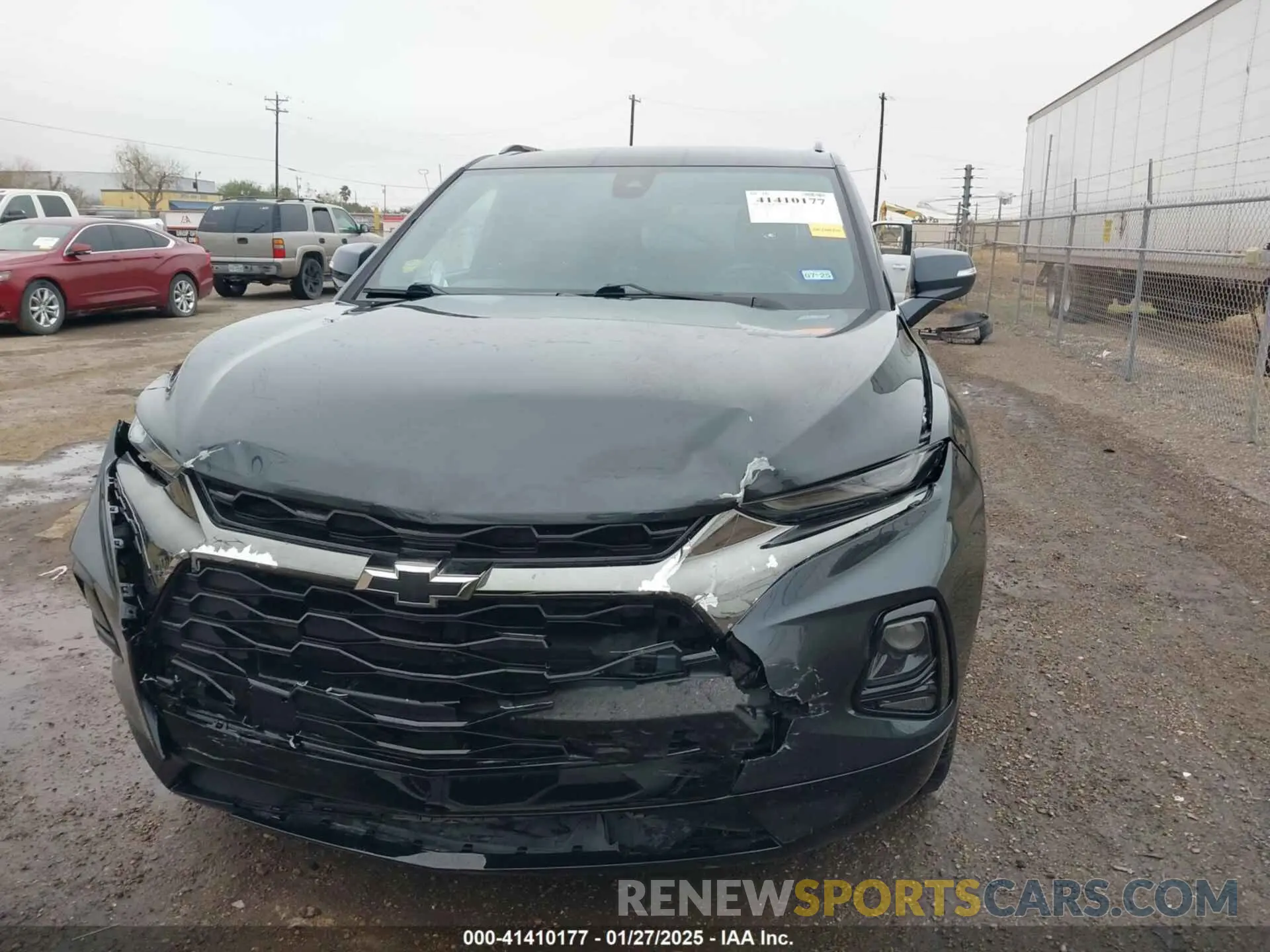 12 fotografías del automóvil dañado 3GNKBERS8KS689910 CHEVROLET BLAZER 2019