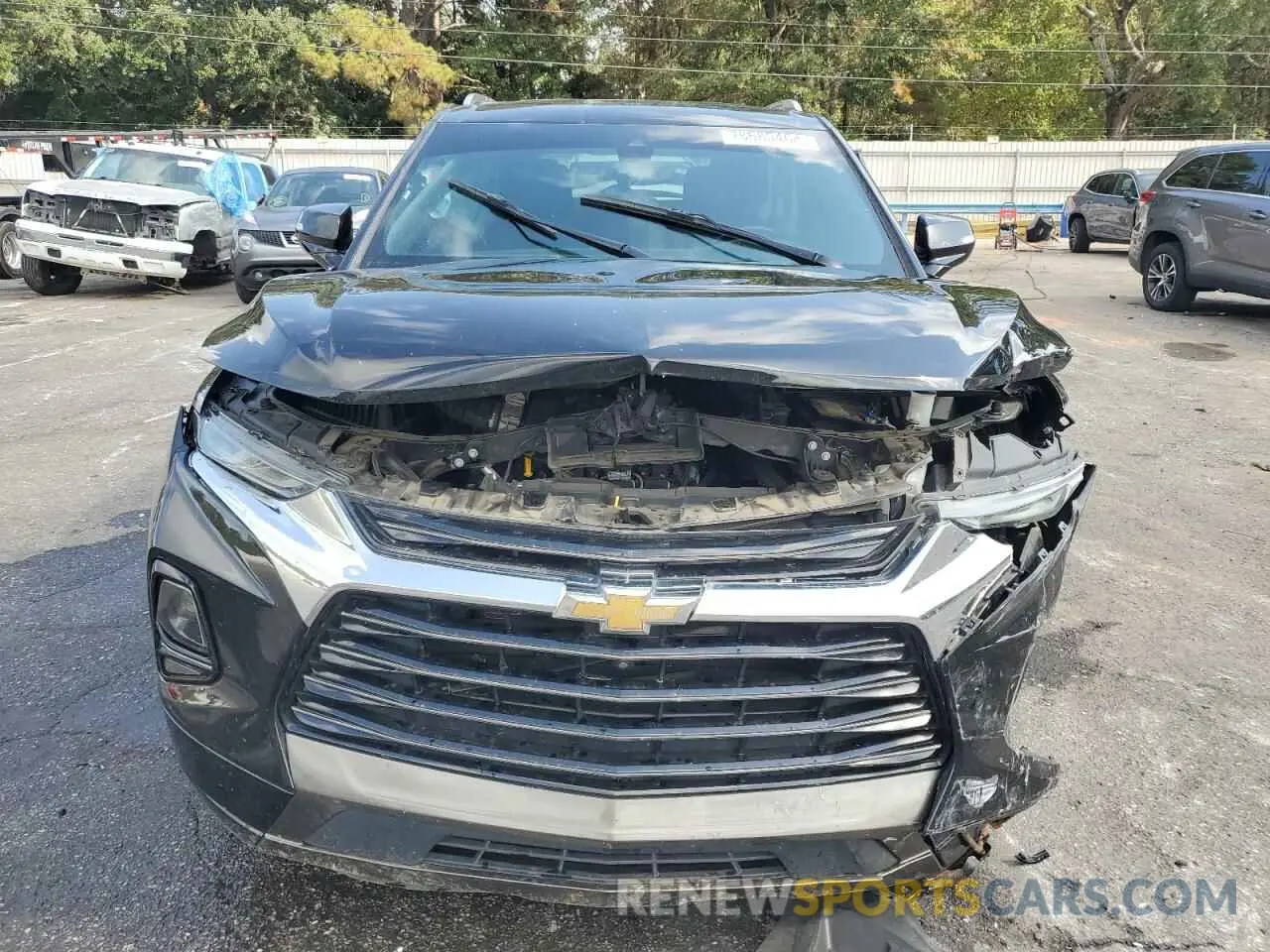 5 fotografías del automóvil dañado 3GNKBFRS4KS690347 CHEVROLET BLAZER 2019