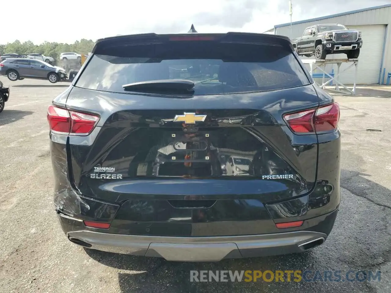 6 fotografías del automóvil dañado 3GNKBFRS4KS690347 CHEVROLET BLAZER 2019