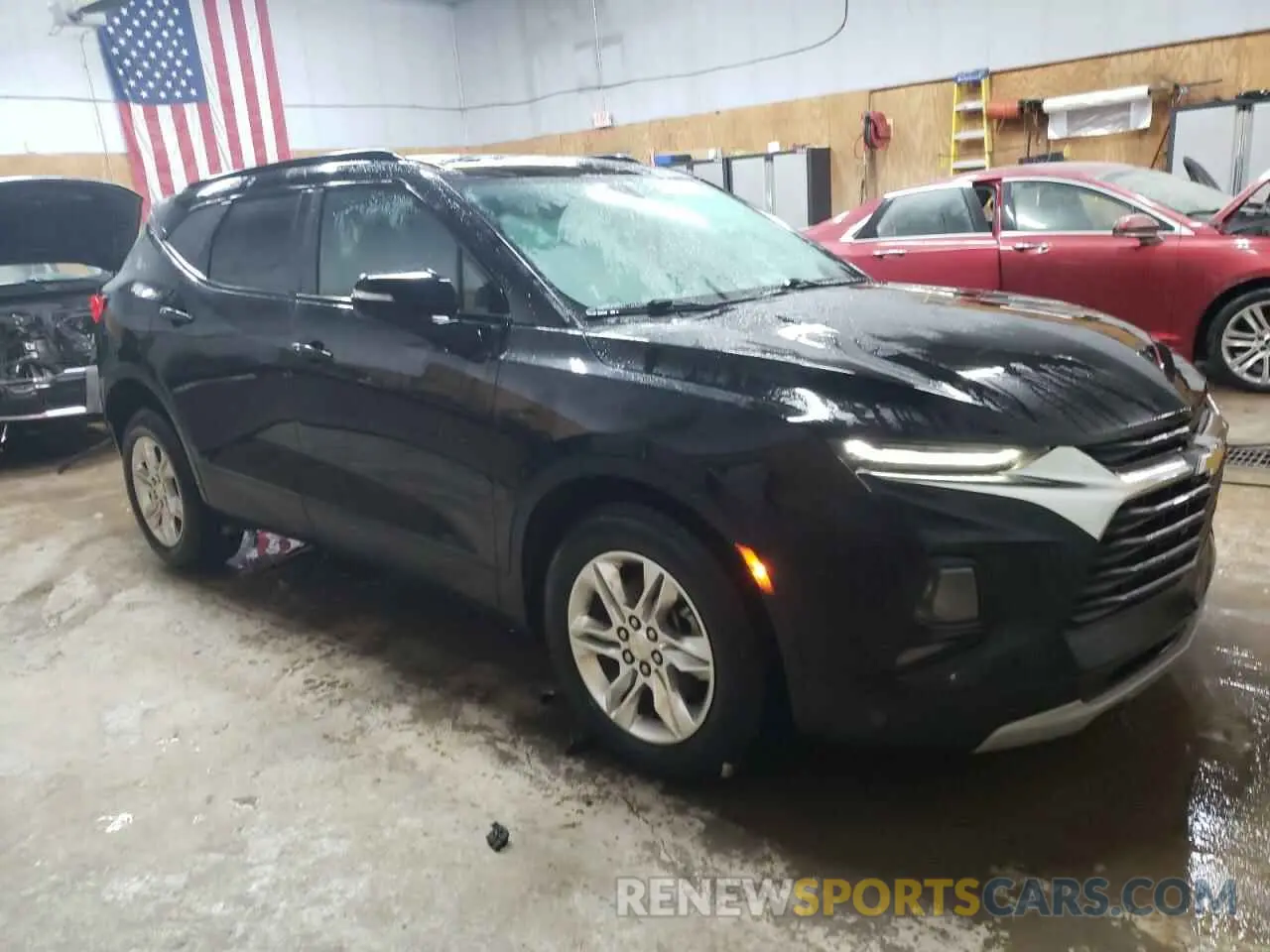 4 fotografías del automóvil dañado 3GNKBGRS0KS591580 CHEVROLET BLAZER 2019