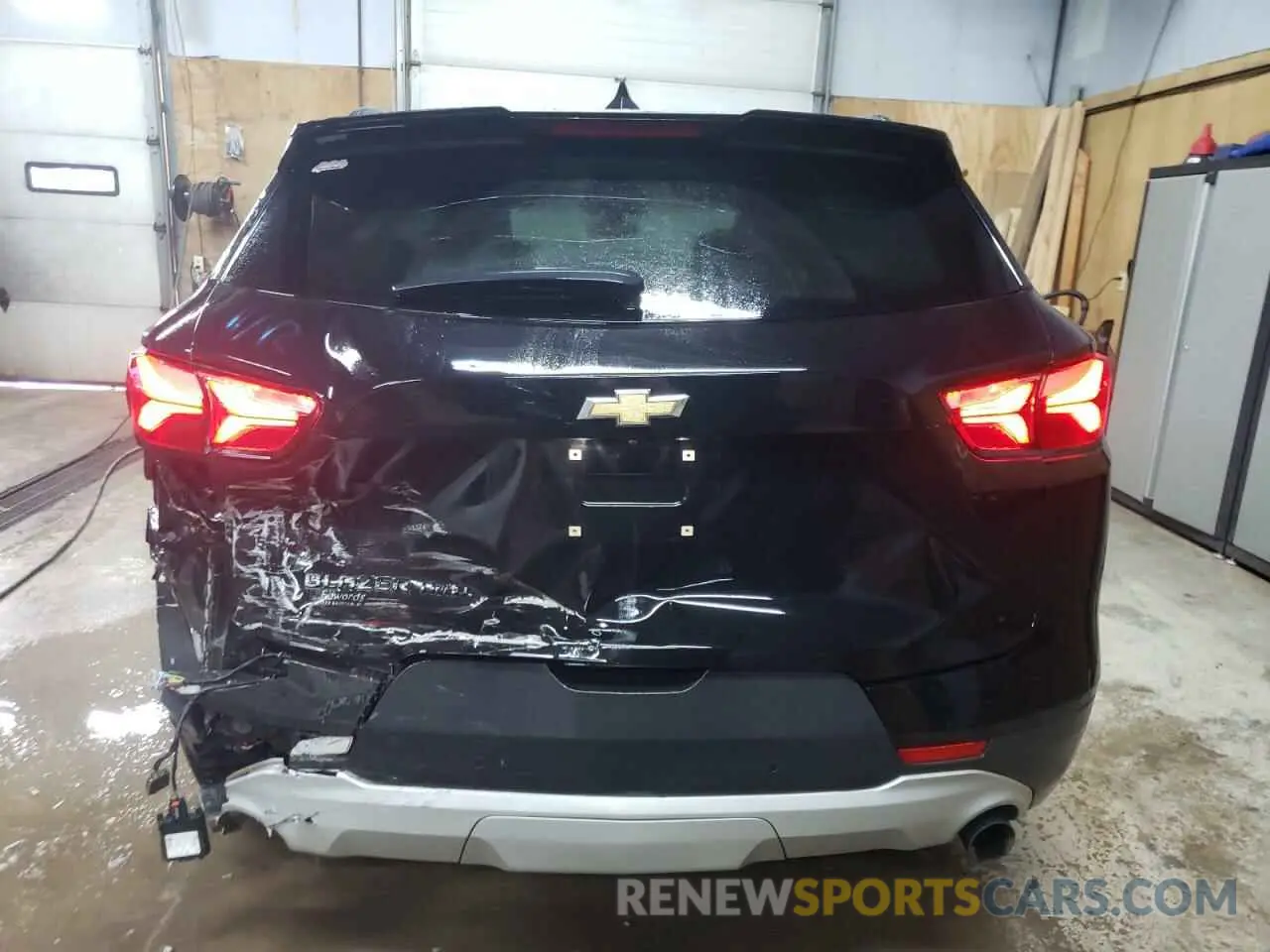 6 fotografías del automóvil dañado 3GNKBGRS0KS591580 CHEVROLET BLAZER 2019