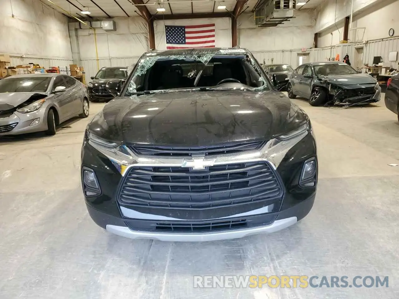 5 fotografías del automóvil dañado 3GNKBGRS0KS702905 CHEVROLET BLAZER 2019