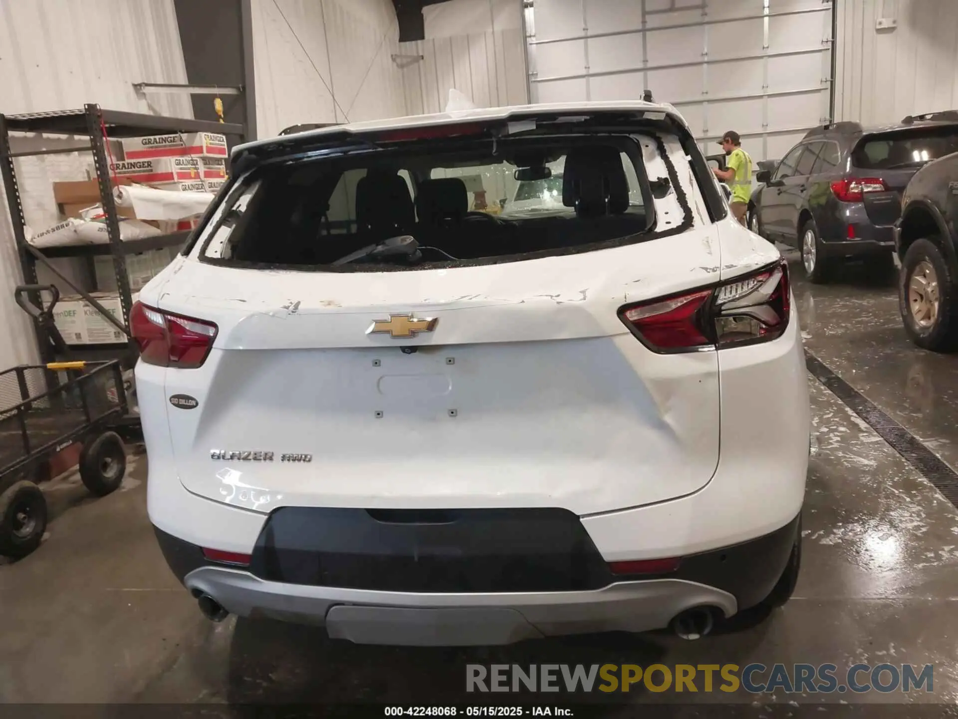 16 fotografías del automóvil dañado 3GNKBGRS2KS694189 CHEVROLET BLAZER 2019