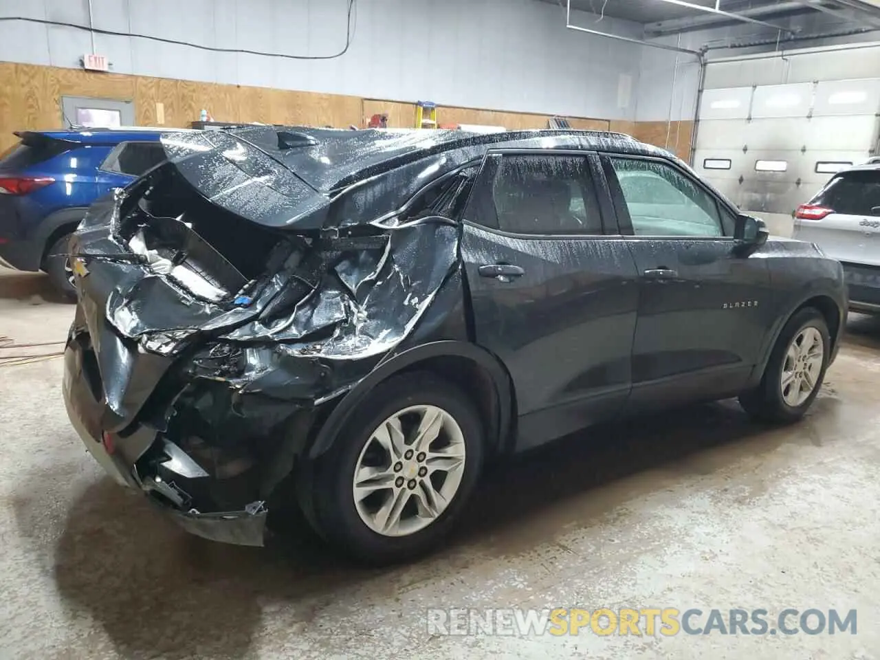3 fotografías del automóvil dañado 3GNKBGRS3KS653585 CHEVROLET BLAZER 2019