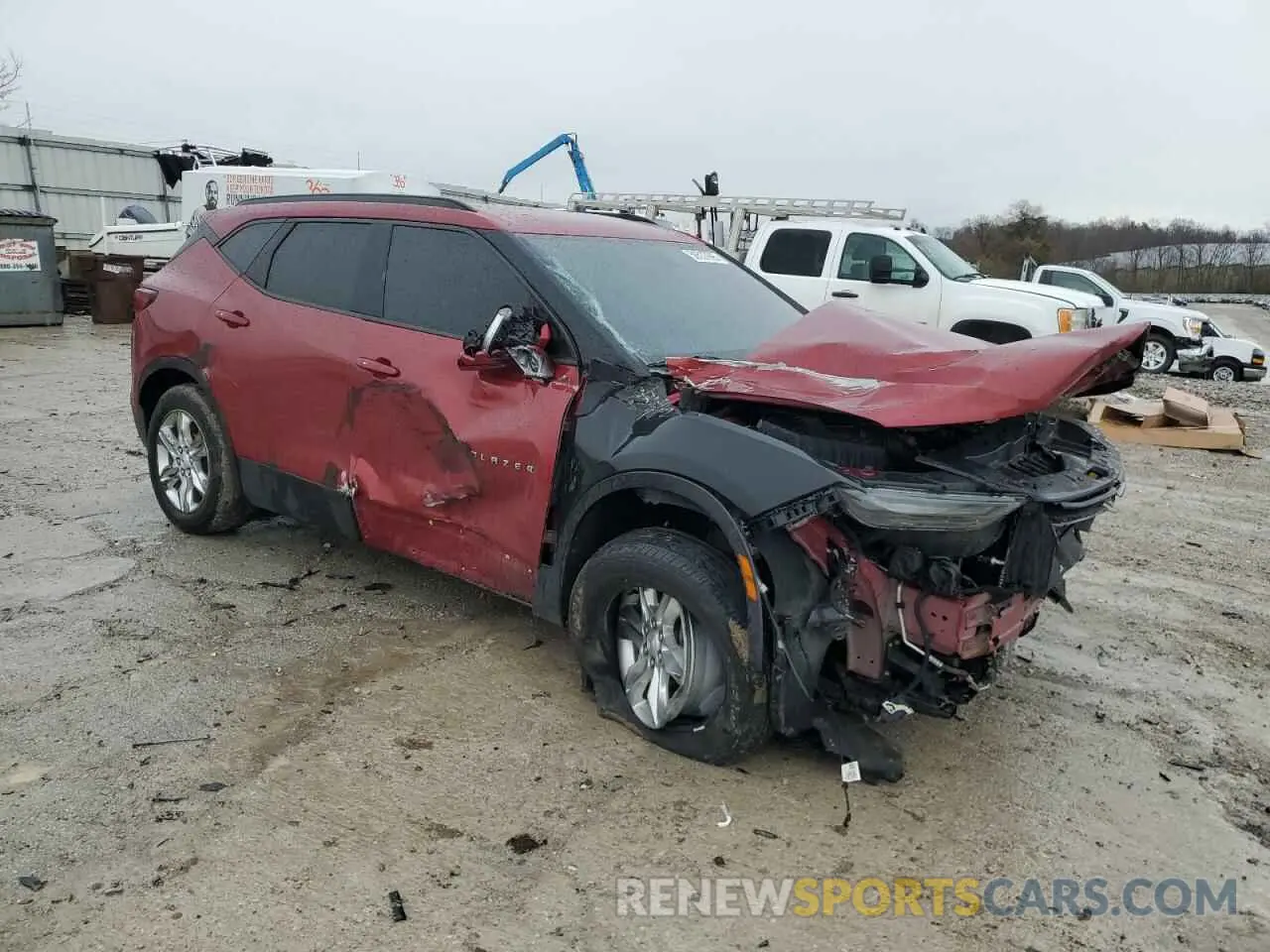 4 fotografías del automóvil dañado 3GNKBGRS4KS643096 CHEVROLET BLAZER 2019