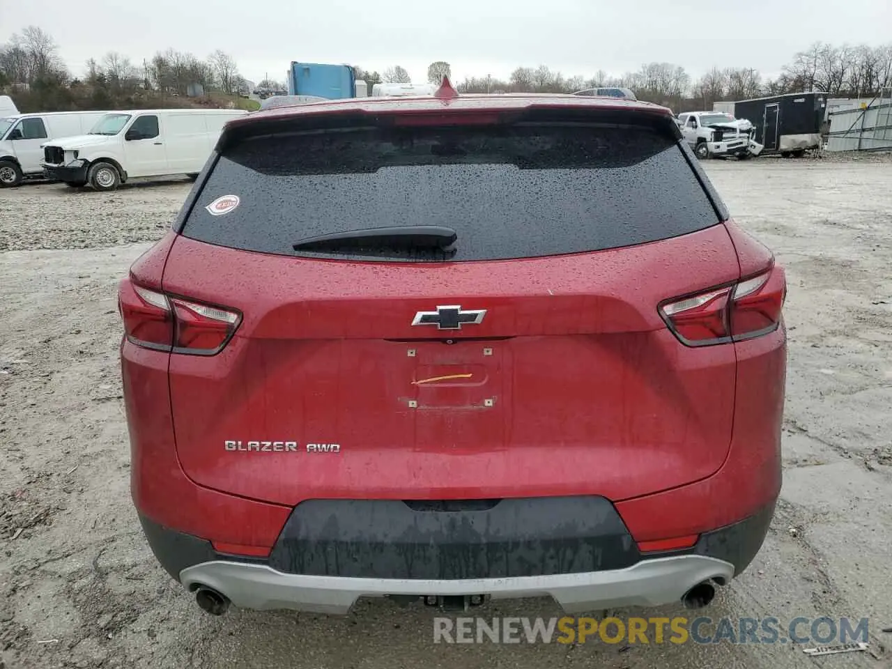 6 fotografías del automóvil dañado 3GNKBGRS4KS643096 CHEVROLET BLAZER 2019