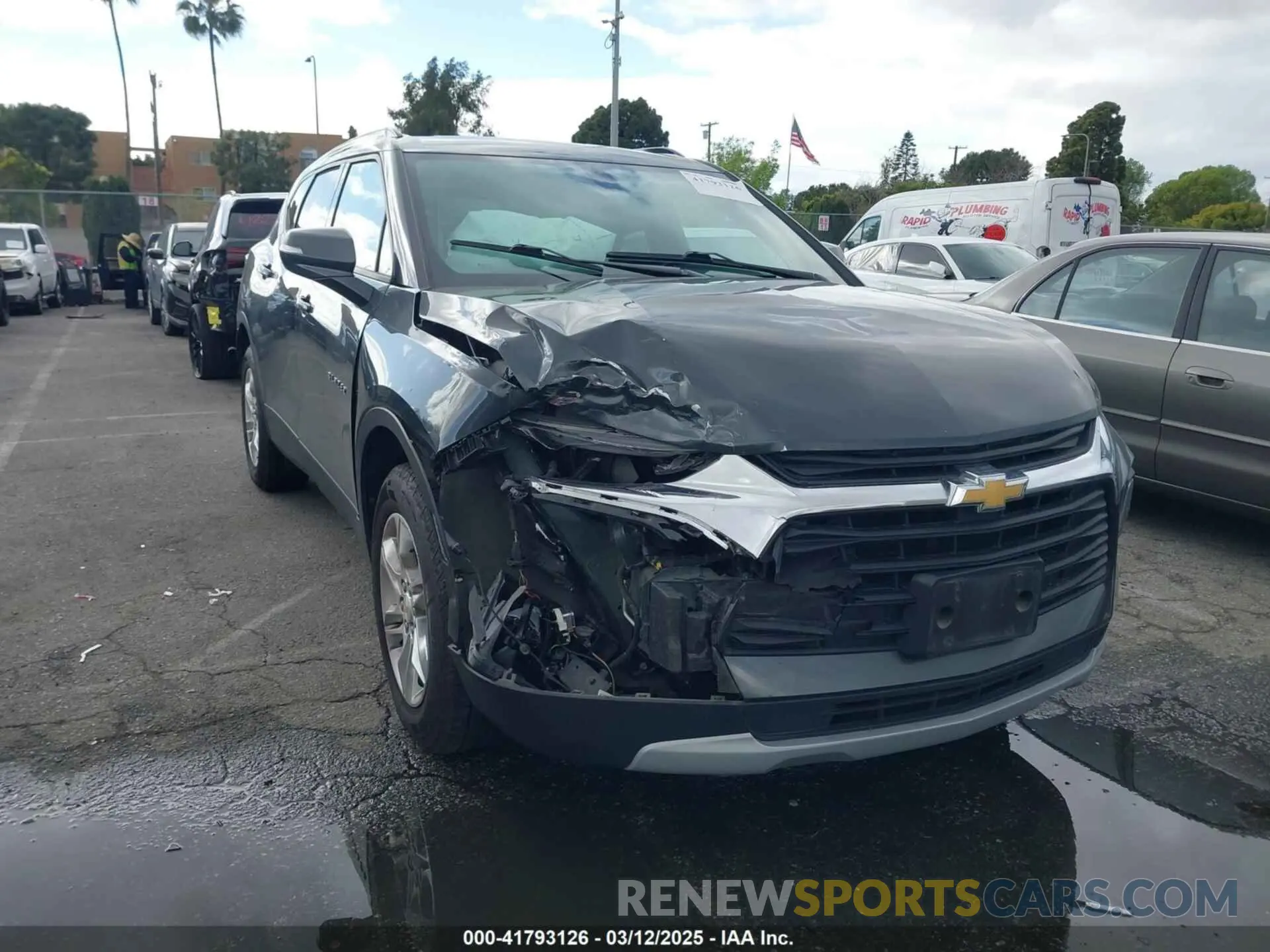 1 fotografías del automóvil dañado 3GNKBGRS6KS682367 CHEVROLET BLAZER 2019