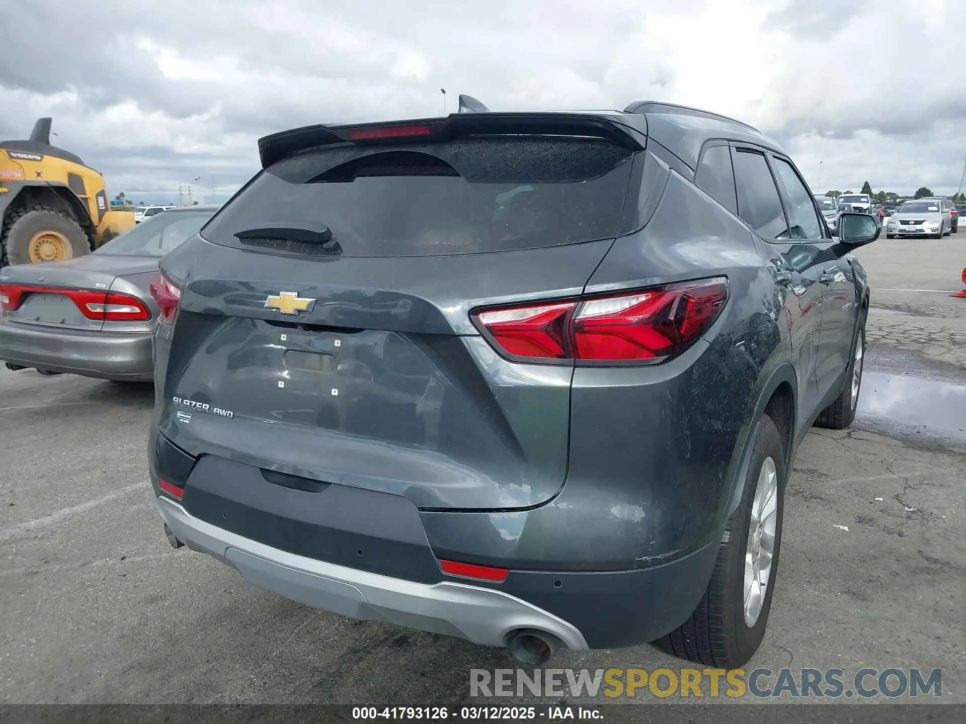 4 fotografías del automóvil dañado 3GNKBGRS6KS682367 CHEVROLET BLAZER 2019