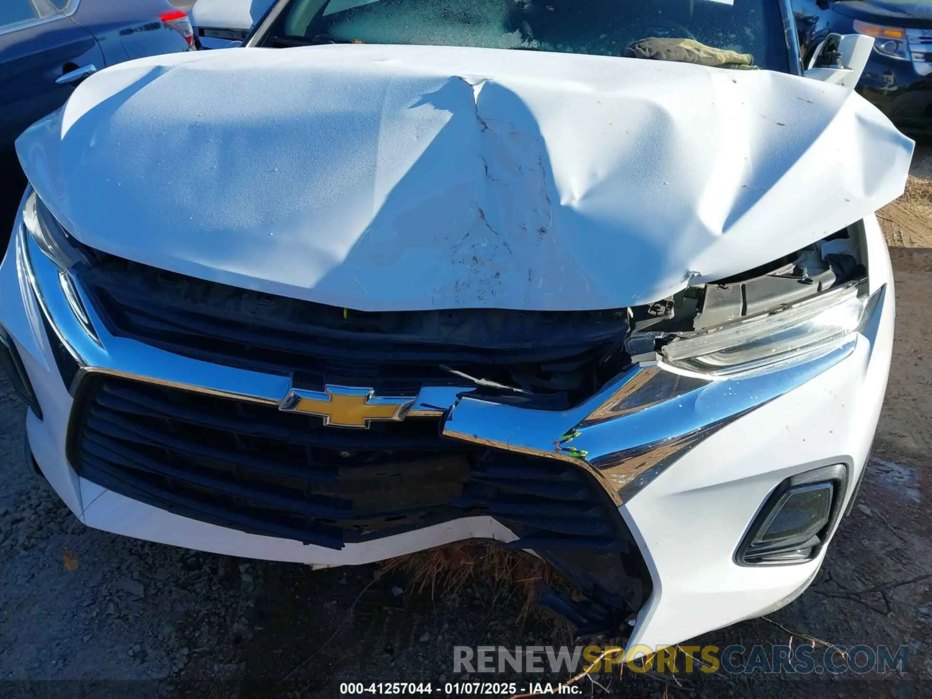 6 fotografías del automóvil dañado 3GNKBHRS0KS661570 CHEVROLET BLAZER 2019