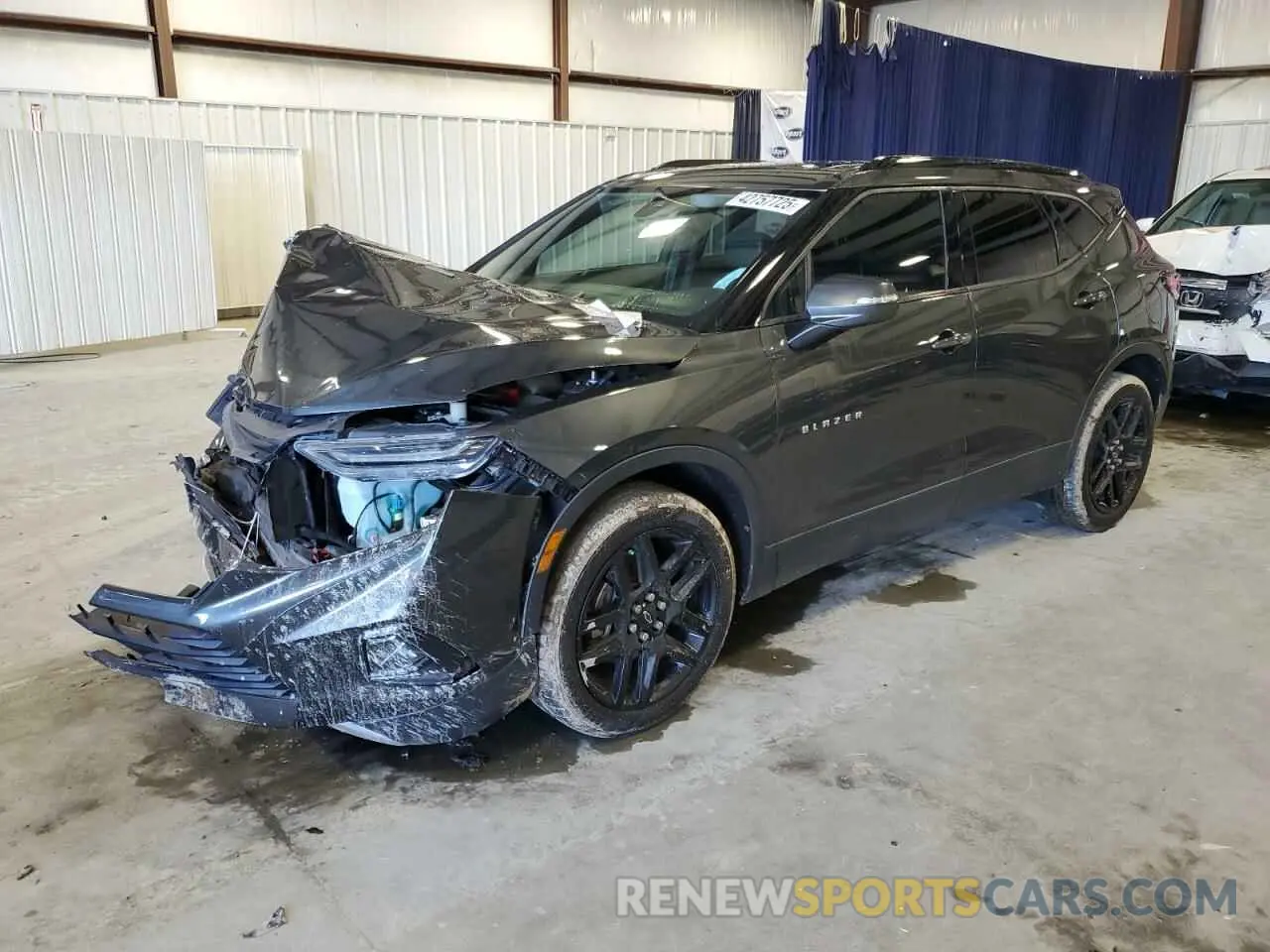 1 fotografías del automóvil dañado 3GNKBHRS4KS666836 CHEVROLET BLAZER 2019