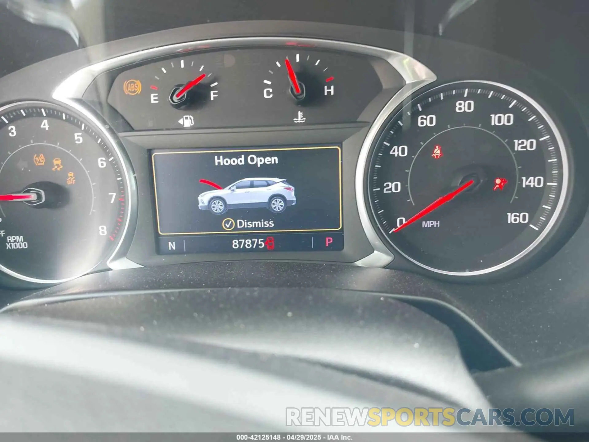 7 fotografías del automóvil dañado 3GNKBHRS6KS677627 CHEVROLET BLAZER 2019