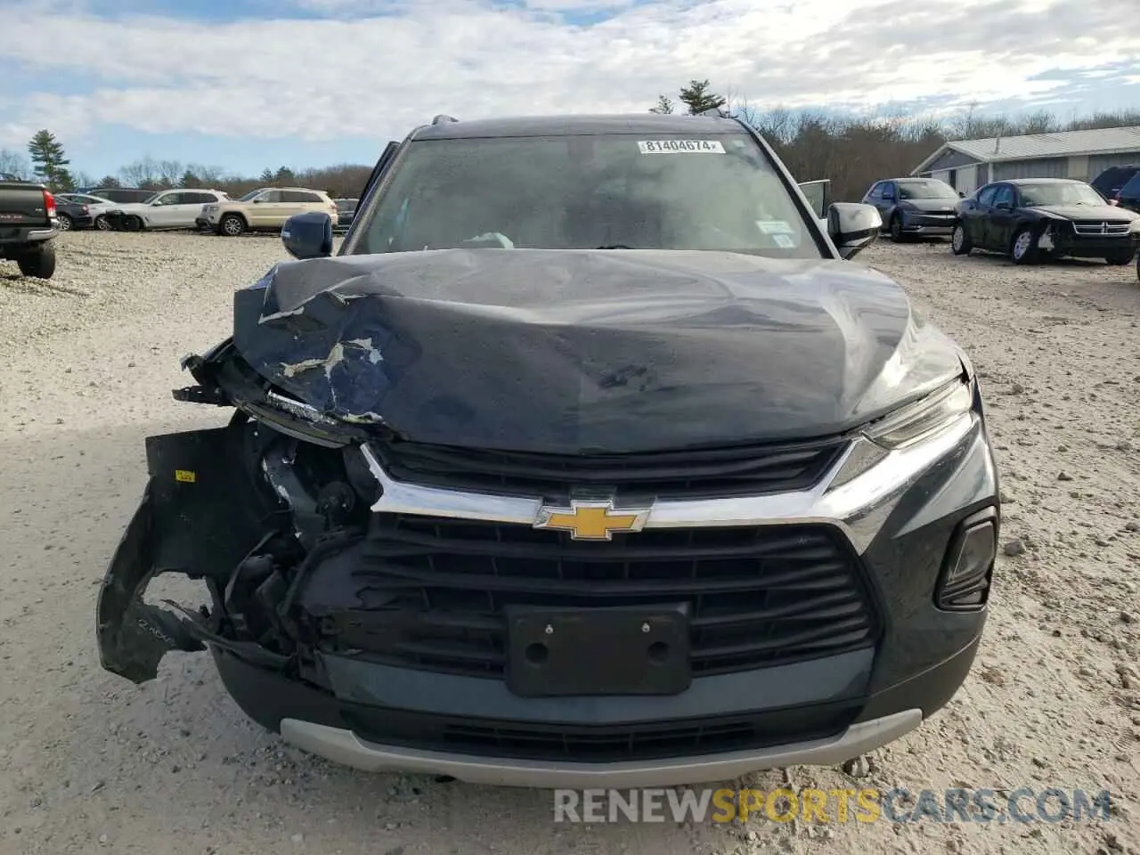 5 fotografías del automóvil dañado 3GNKBHRS7KS697479 CHEVROLET BLAZER 2019