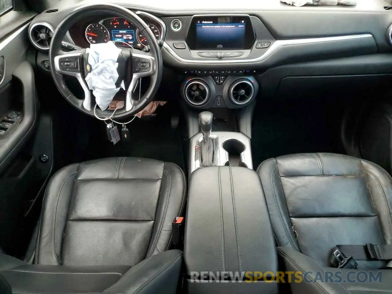 8 fotografías del automóvil dañado 3GNKBHRS7KS697479 CHEVROLET BLAZER 2019