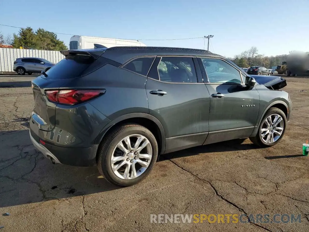 3 fotografías del automóvil dañado 3GNKBHRS9KS589803 CHEVROLET BLAZER 2019