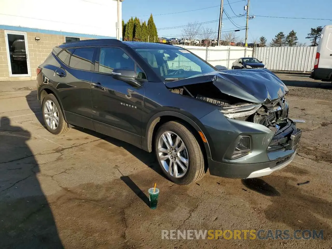 4 fotografías del automóvil dañado 3GNKBHRS9KS589803 CHEVROLET BLAZER 2019