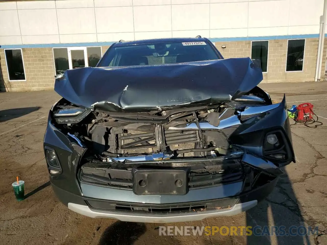 5 fotografías del automóvil dañado 3GNKBHRS9KS589803 CHEVROLET BLAZER 2019