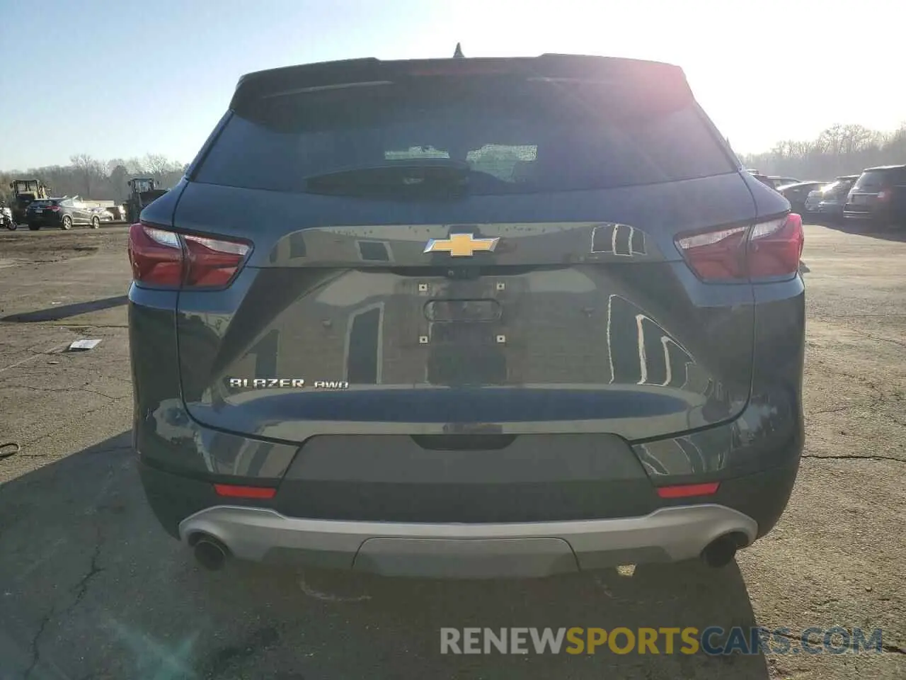 6 fotografías del automóvil dañado 3GNKBHRS9KS589803 CHEVROLET BLAZER 2019