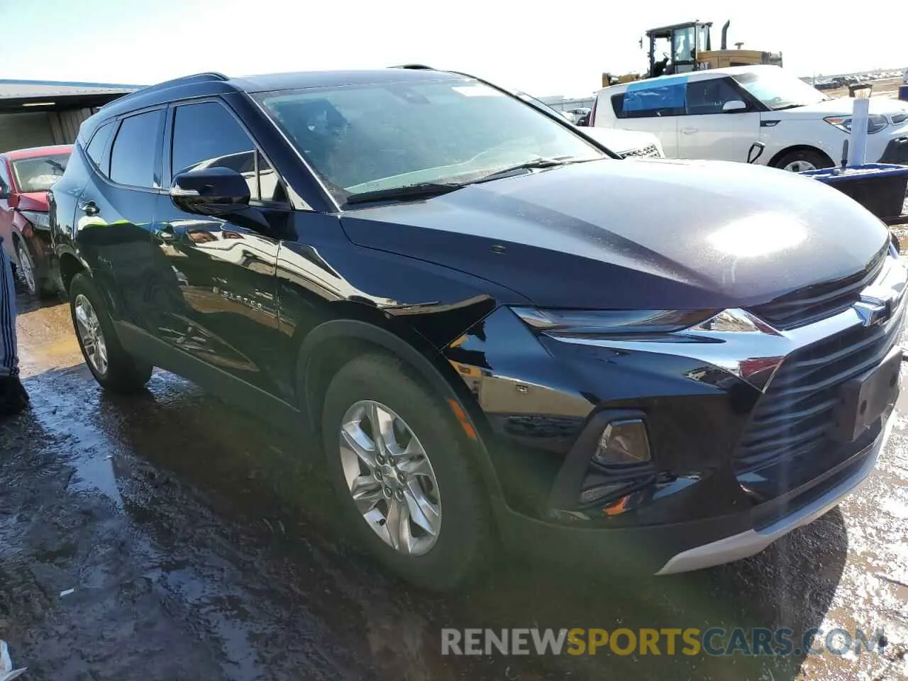 4 fotografías del automóvil dañado 3GNKBHRS9KS700320 CHEVROLET BLAZER 2019