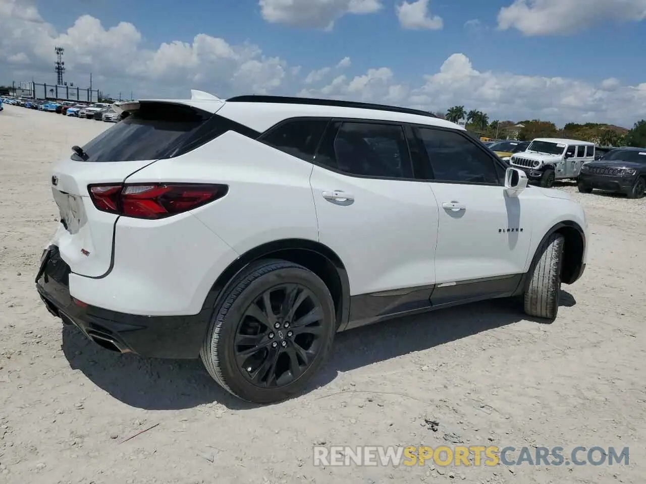 3 fotografías del automóvil dañado 3GNKBJRS5KS700855 CHEVROLET BLAZER 2019