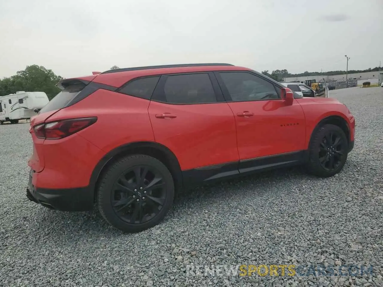 3 fotografías del automóvil dañado 3GNKBJRS7KS691785 CHEVROLET BLAZER 2019