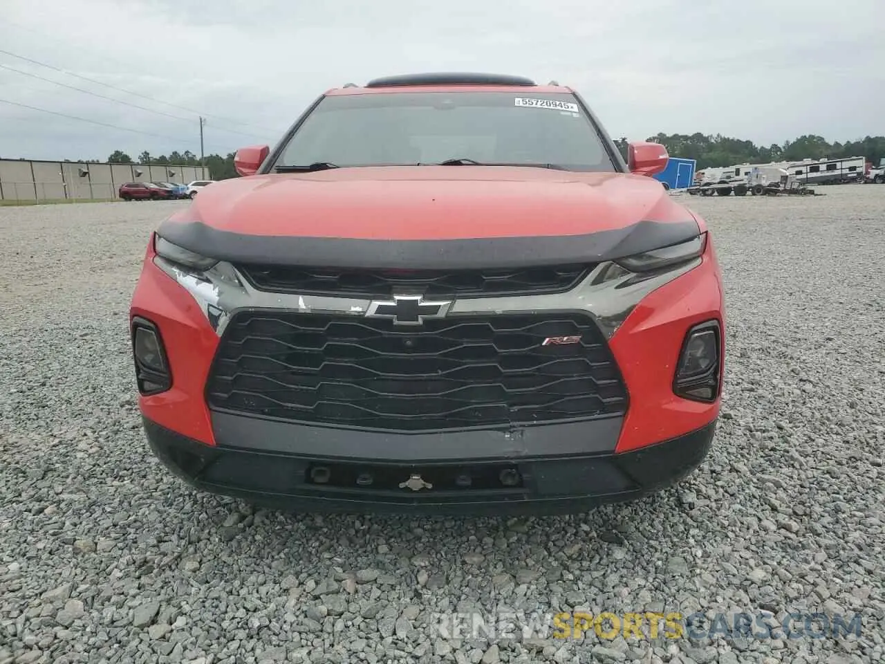 5 fotografías del automóvil dañado 3GNKBJRS7KS691785 CHEVROLET BLAZER 2019