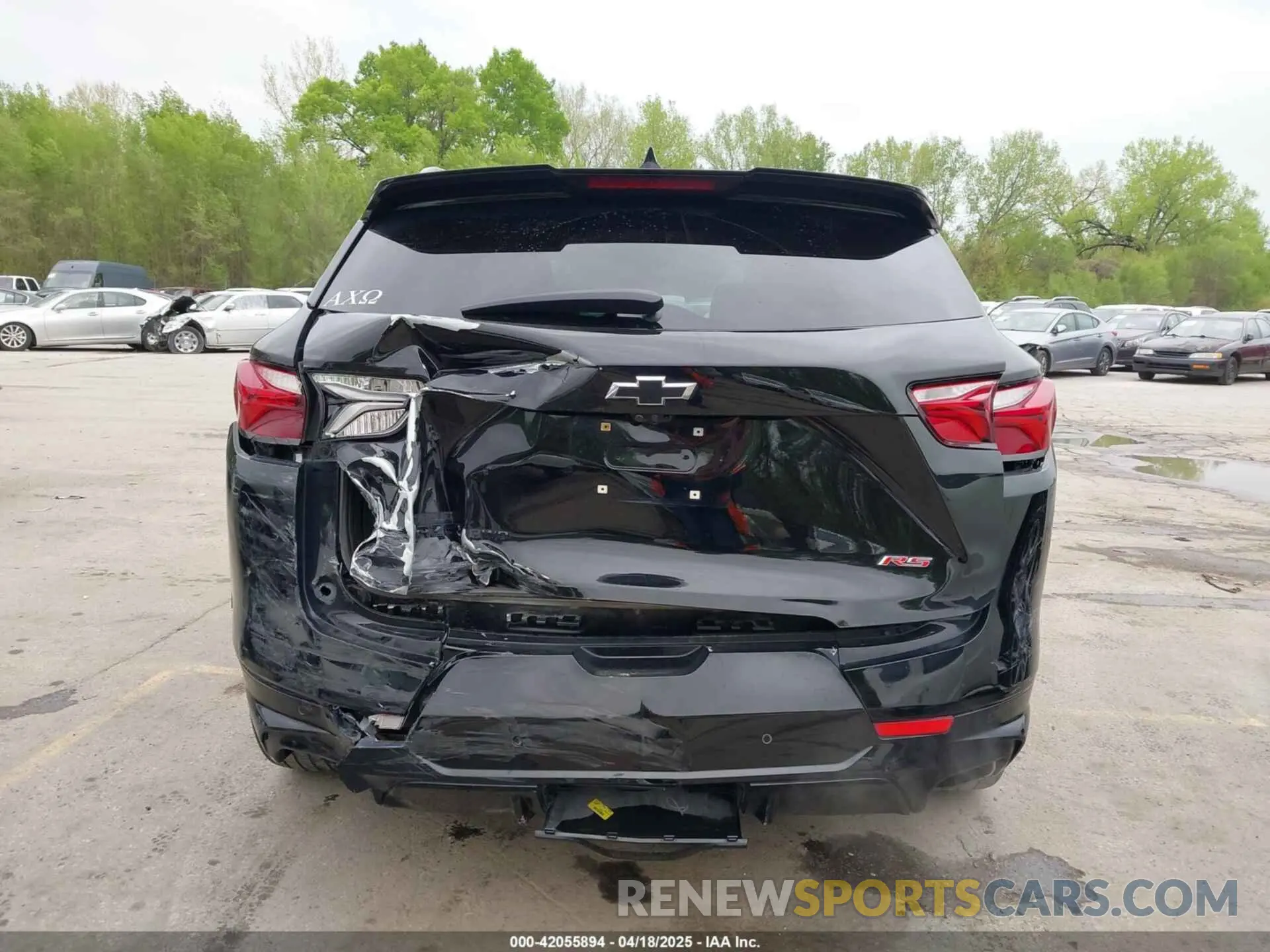 16 fotografías del automóvil dañado 3GNKBJRS8KS589136 CHEVROLET BLAZER 2019