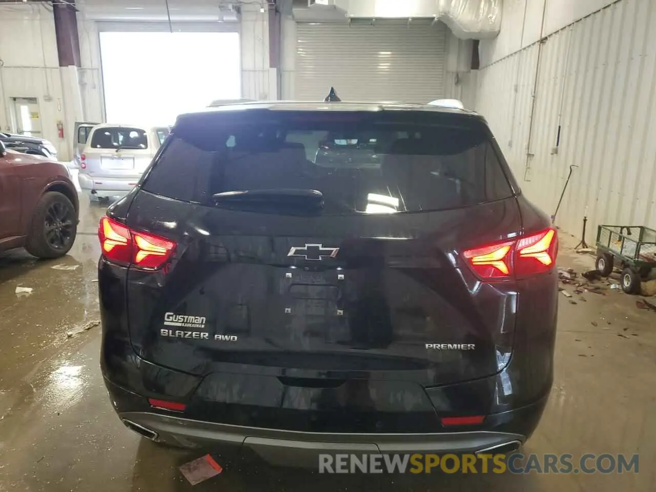 6 fotografías del automóvil dañado 3GNKBKRS7KS688536 CHEVROLET BLAZER 2019