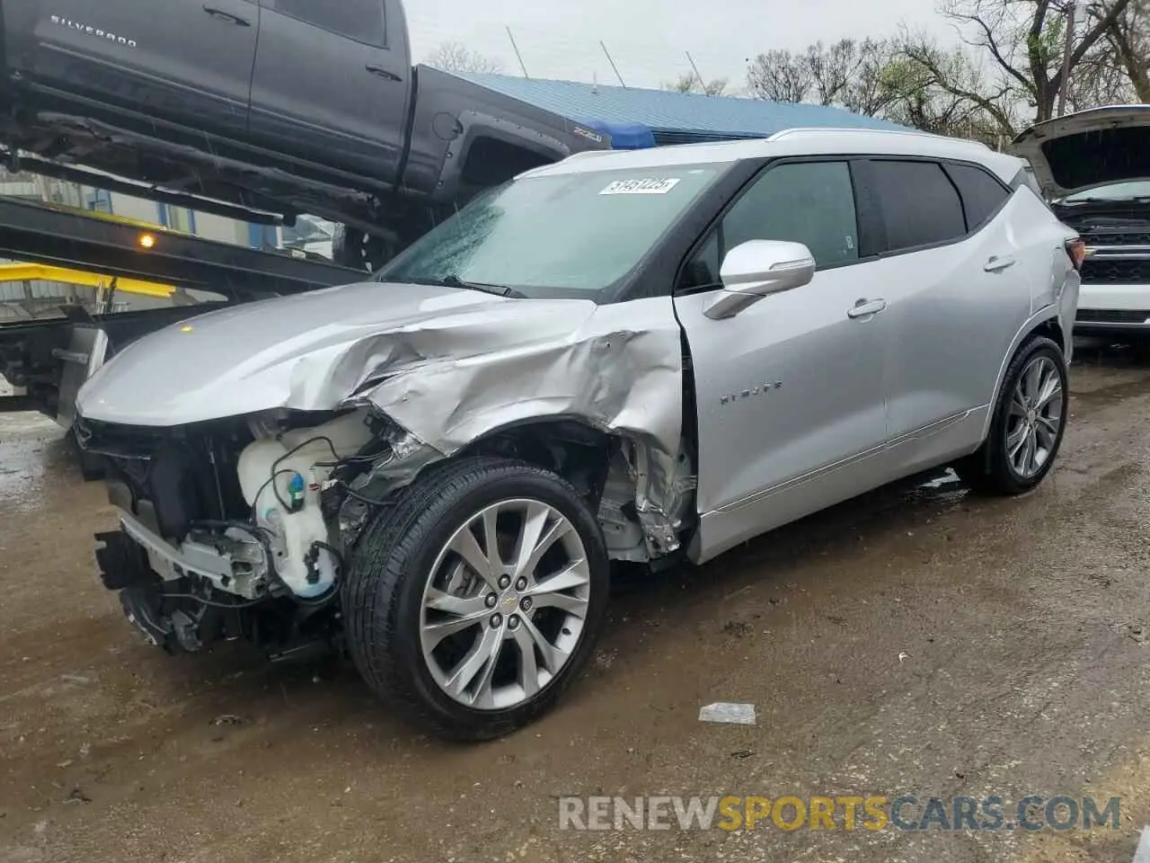 1 fotografías del automóvil dañado 3GNKBKRSXKS577401 CHEVROLET BLAZER 2019