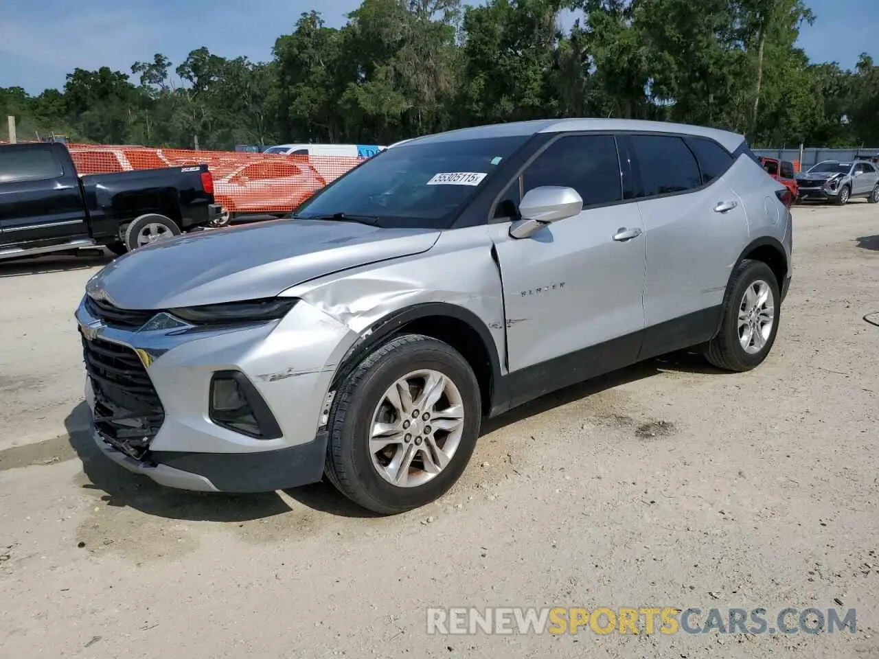 1 fotografías del automóvil dañado 3GNKBBRA0LS543315 CHEVROLET BLAZER 2020