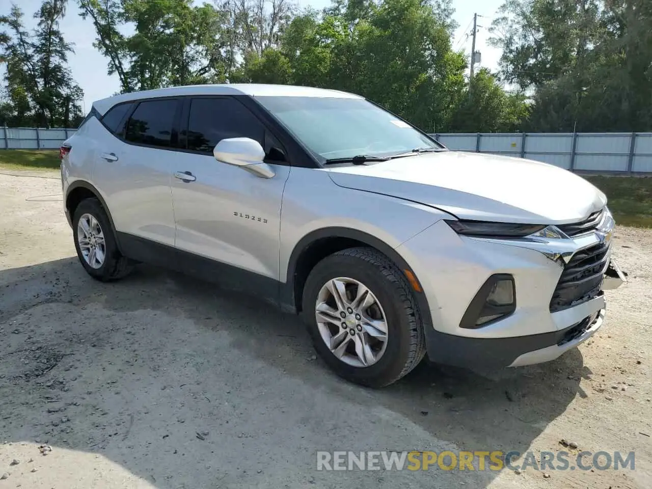 4 fotografías del automóvil dañado 3GNKBBRA0LS543315 CHEVROLET BLAZER 2020