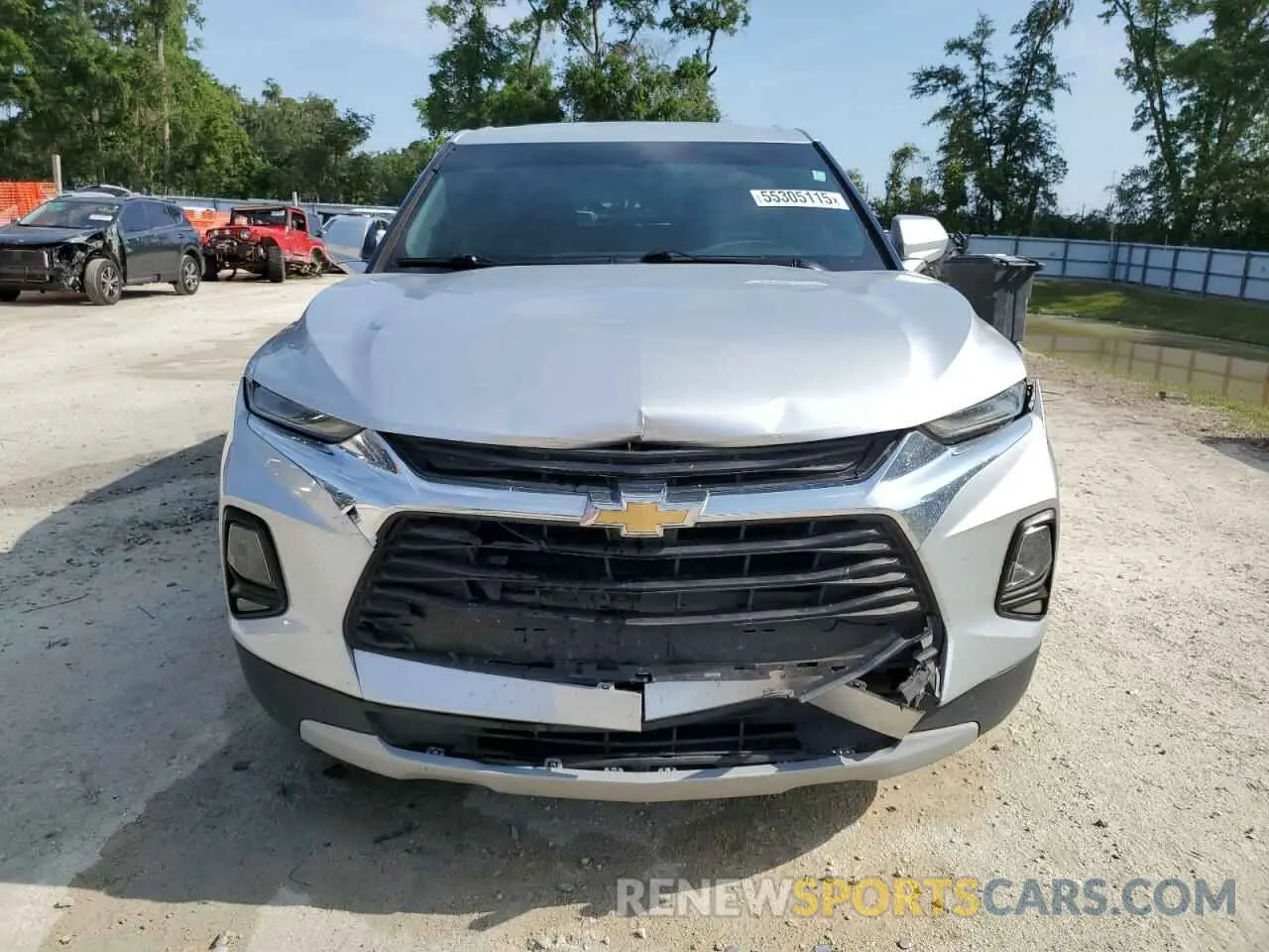 5 fotografías del automóvil dañado 3GNKBBRA0LS543315 CHEVROLET BLAZER 2020
