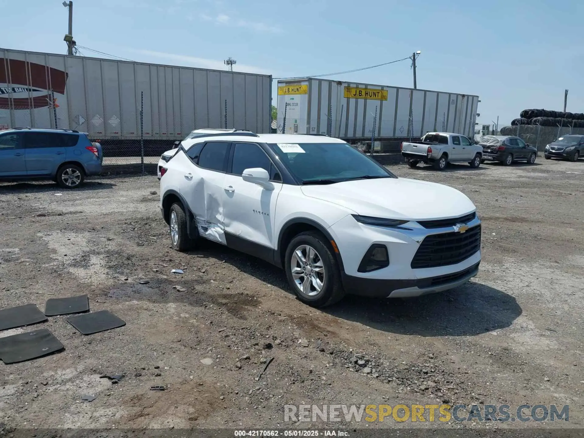 1 fotografías del automóvil dañado 3GNKBBRA0LS607451 CHEVROLET BLAZER 2020