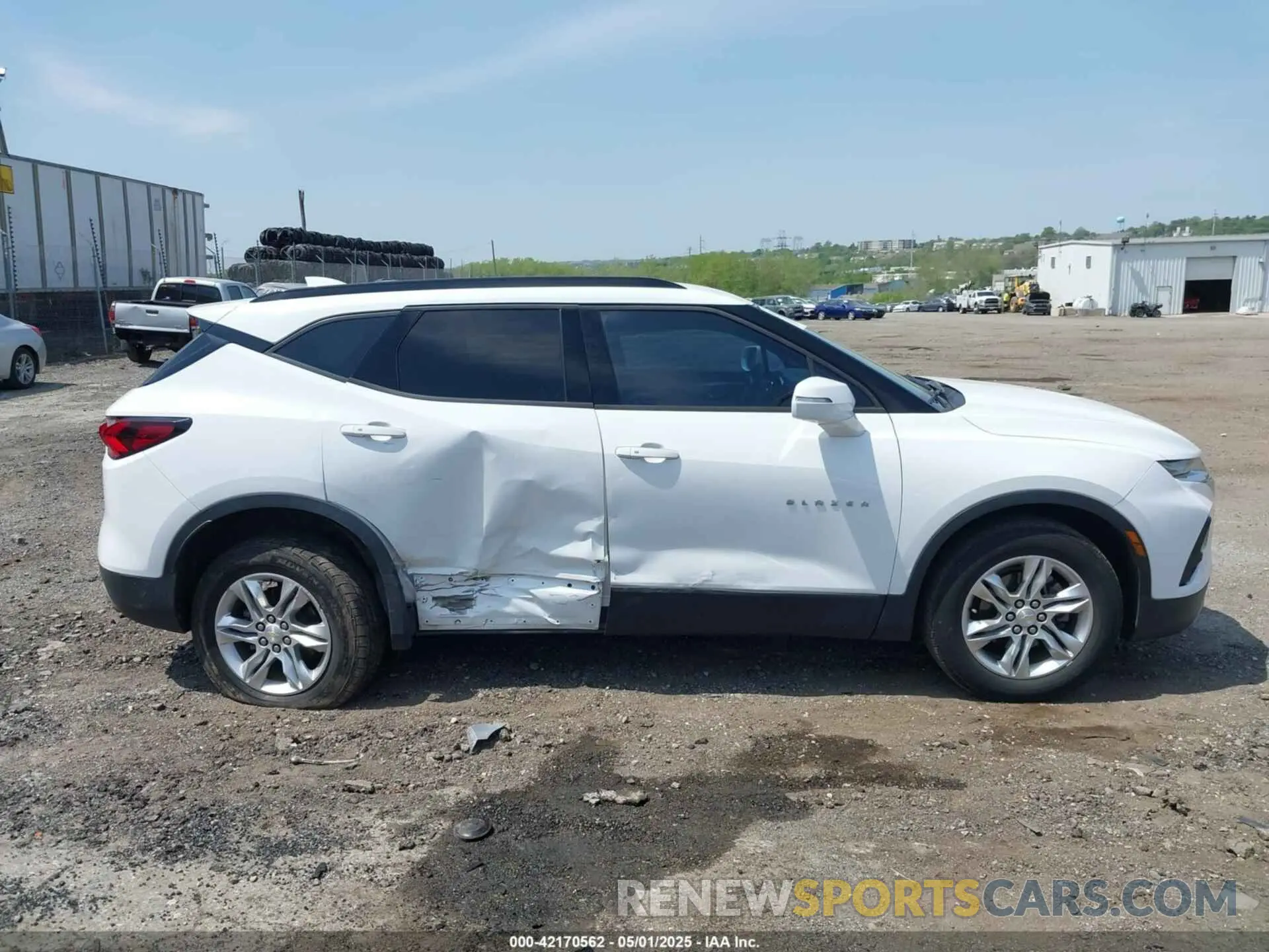 6 fotografías del automóvil dañado 3GNKBBRA0LS607451 CHEVROLET BLAZER 2020