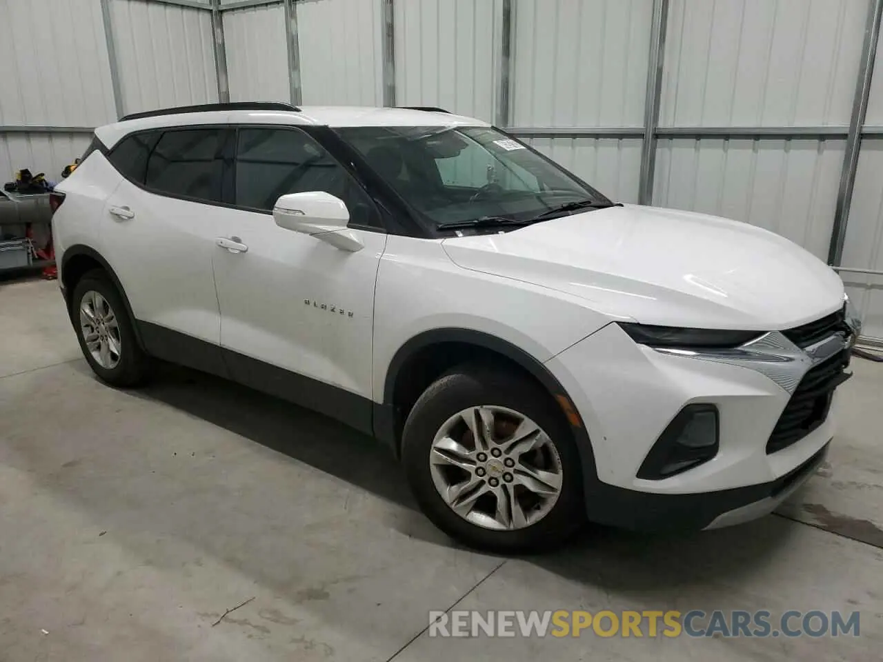 4 fotografías del automóvil dañado 3GNKBBRA1LS529987 CHEVROLET BLAZER 2020