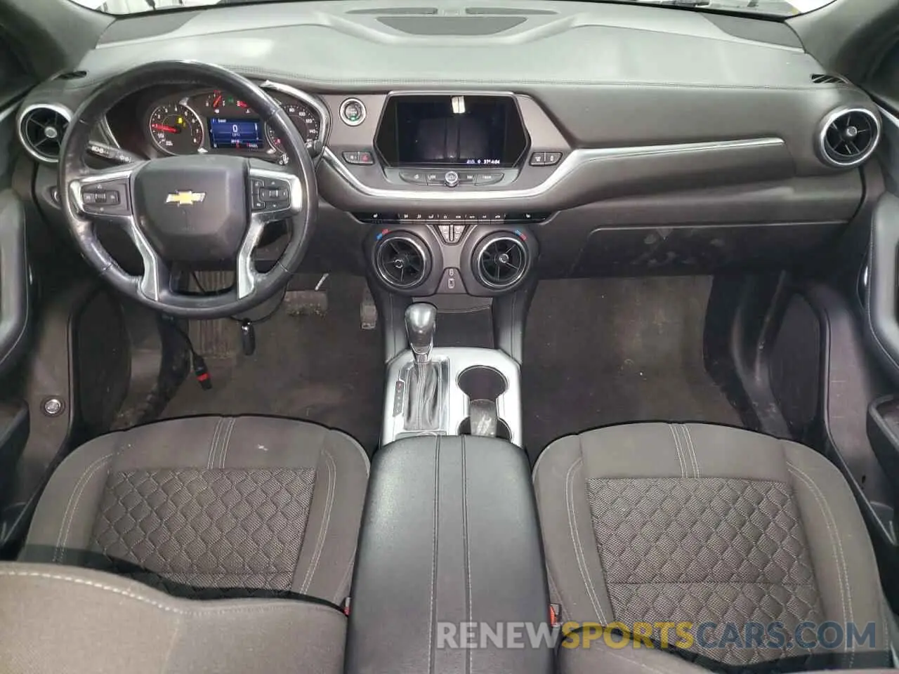 8 fotografías del automóvil dañado 3GNKBBRA1LS529987 CHEVROLET BLAZER 2020