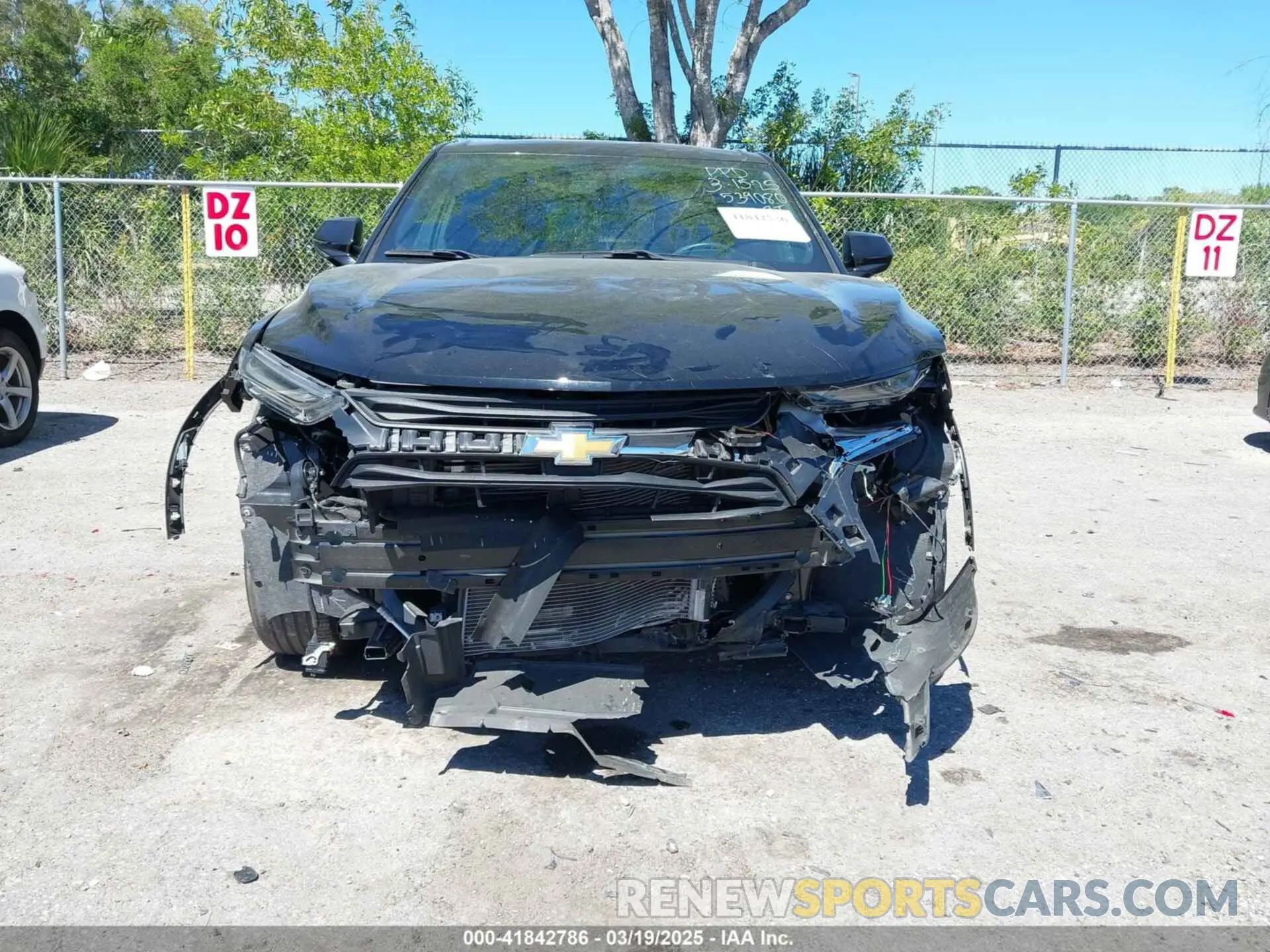 6 fotografías del automóvil dañado 3GNKBBRA1LS539080 CHEVROLET BLAZER 2020